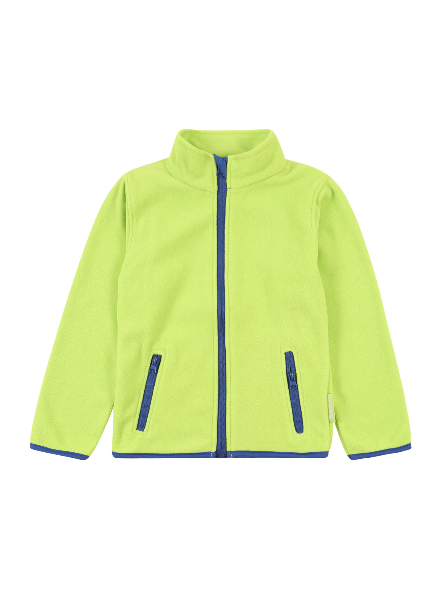 PLAYSHOES Jachetă fleece albastru / verde kiwi - Pled.ro