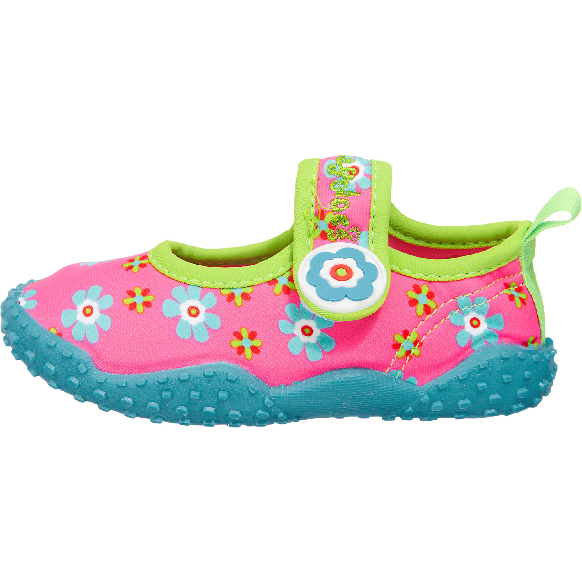 PLAYSHOES Pantofi albastru aqua / verde kiwi / roz / roșu / alb - Pled.ro