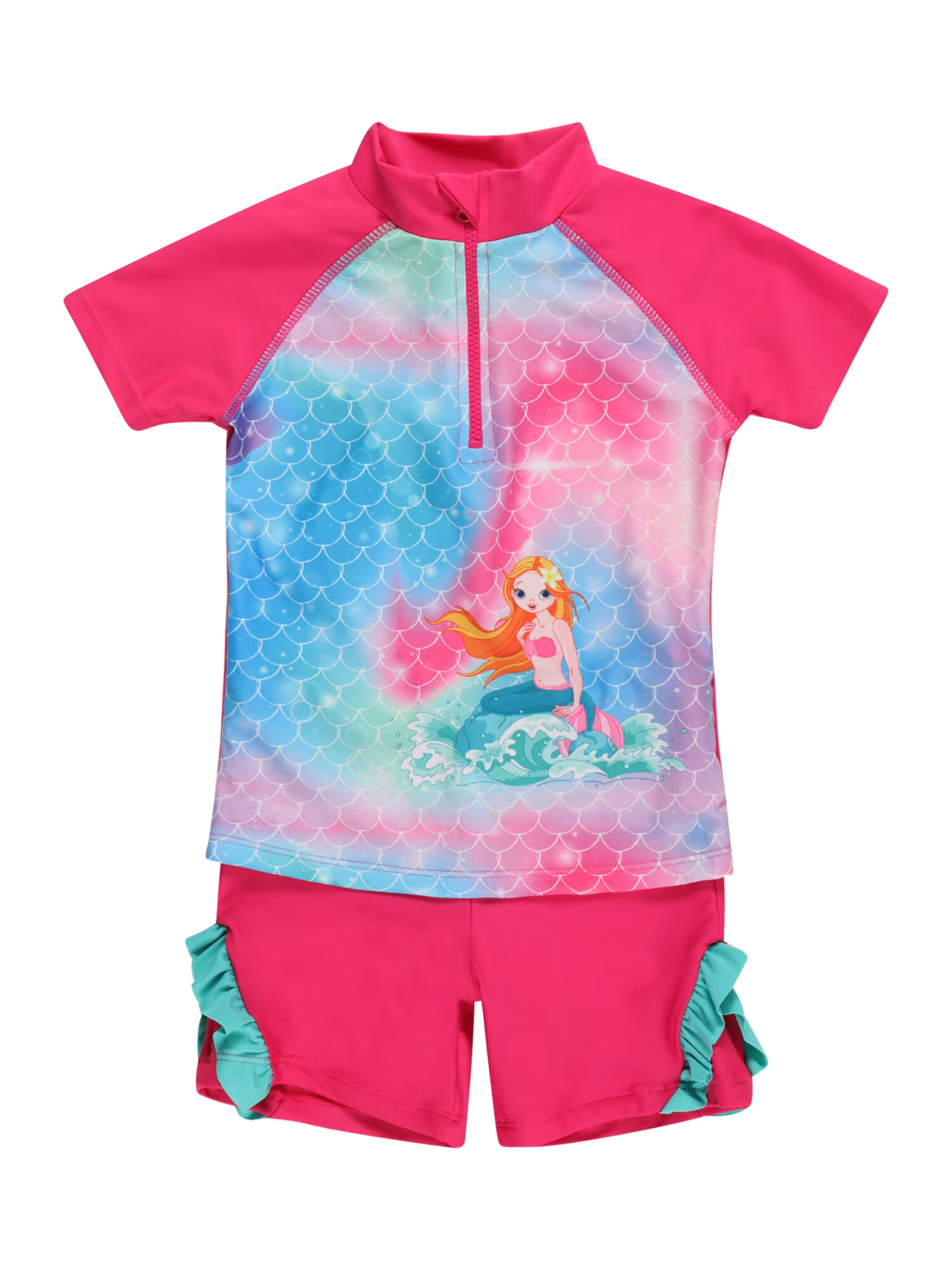 PLAYSHOES Protecție UV 'Schwimmshirt + Badehose' mai multe culori / roz - Pled.ro