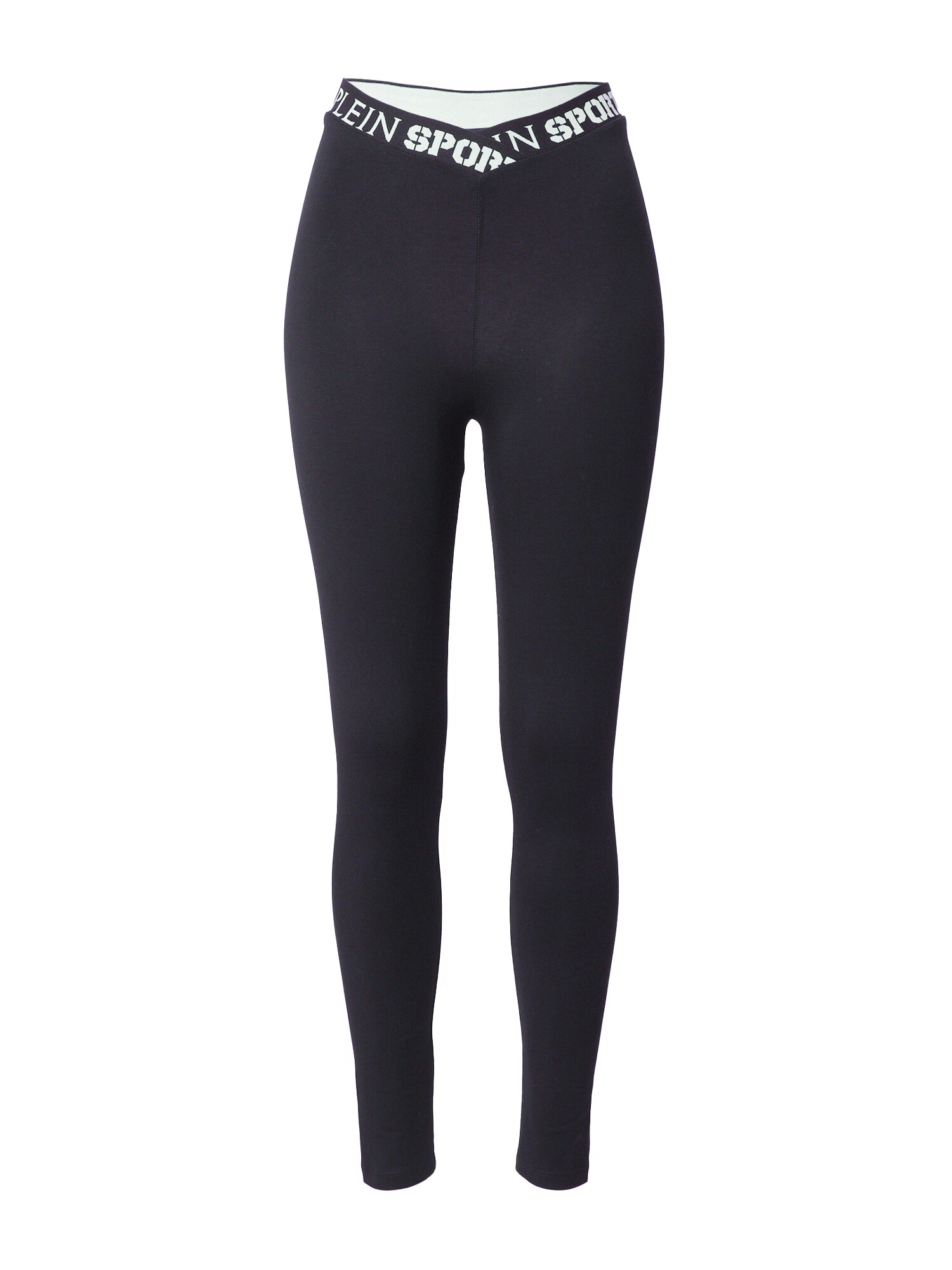 Plein Sport Leggings negru / alb - Pled.ro