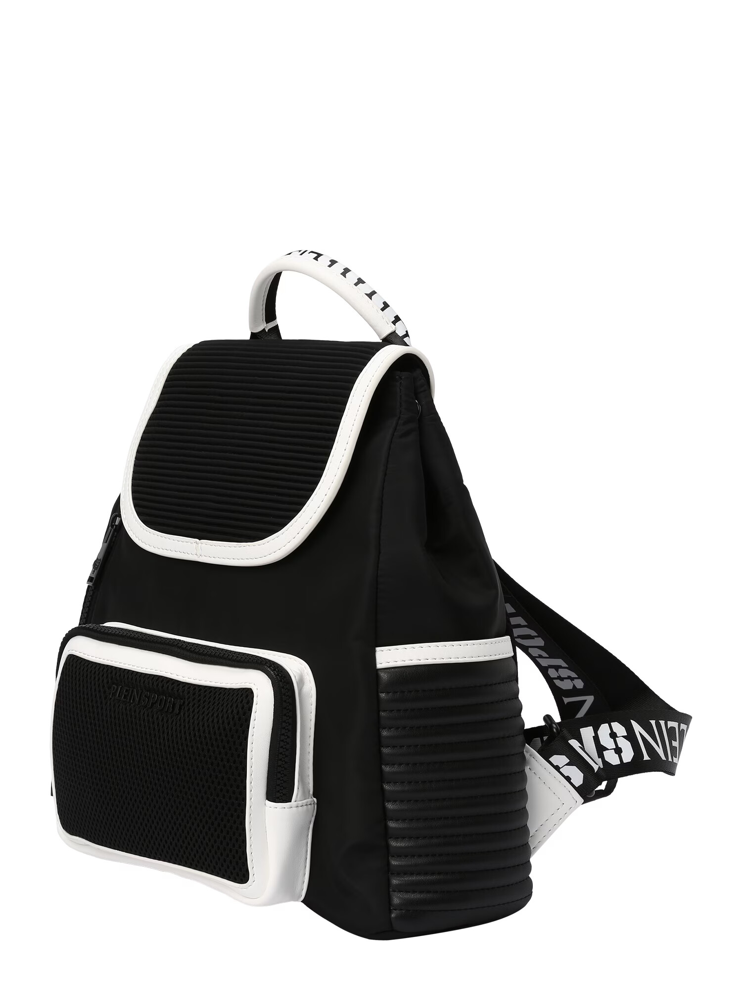 Plein Sport Rucsac 'MEGHAN' negru / alb - Pled.ro