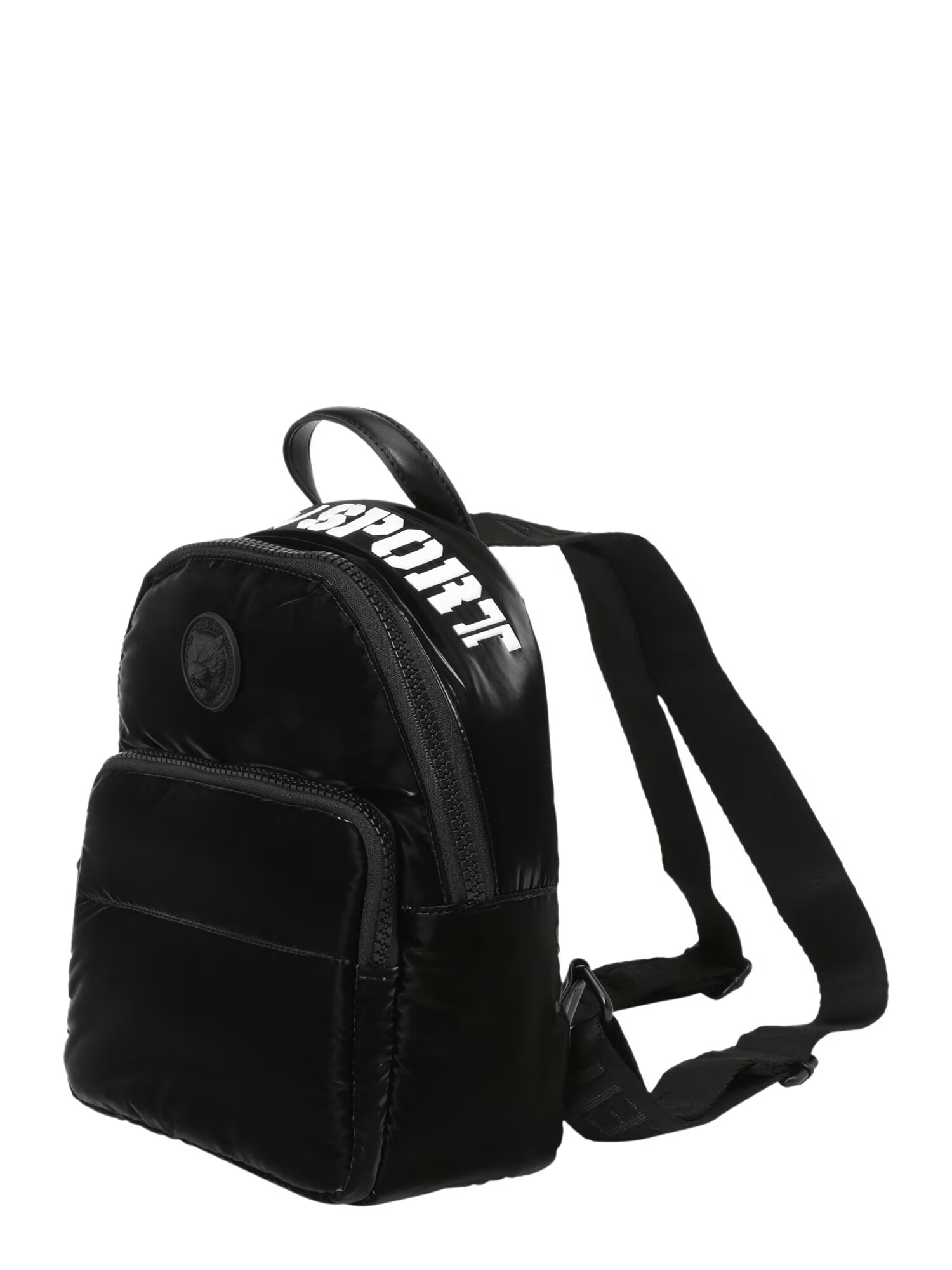 Plein Sport Rucsac negru / alb - Pled.ro