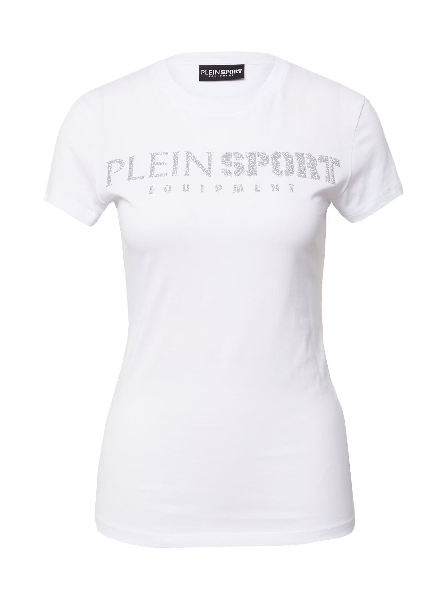 Plein Sport Tricou argintiu / alb murdar - Pled.ro