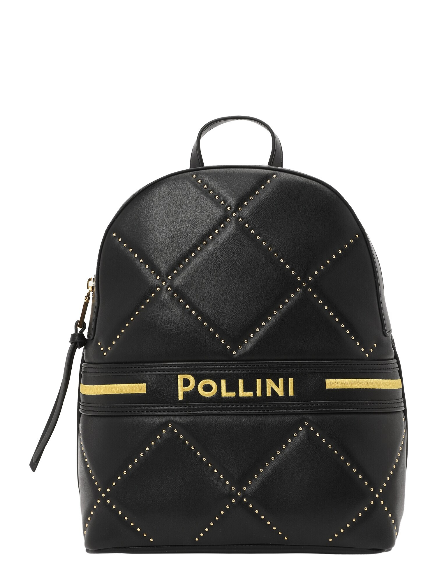 POLLINI Rucsac galben auriu / negru - Pled.ro