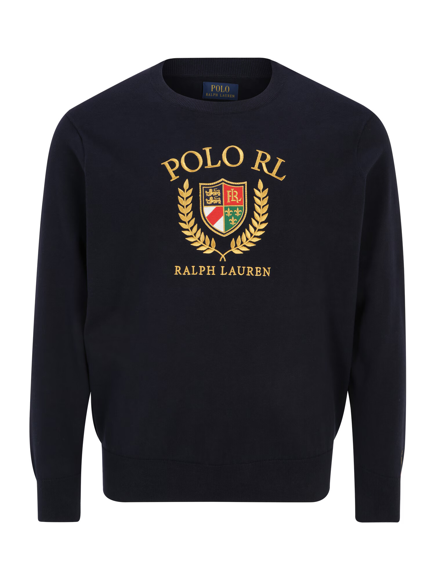 Polo Ralph Lauren Big & Tall Bluză de molton albastru noapte / auriu / verde iarbă / roșu - Pled.ro