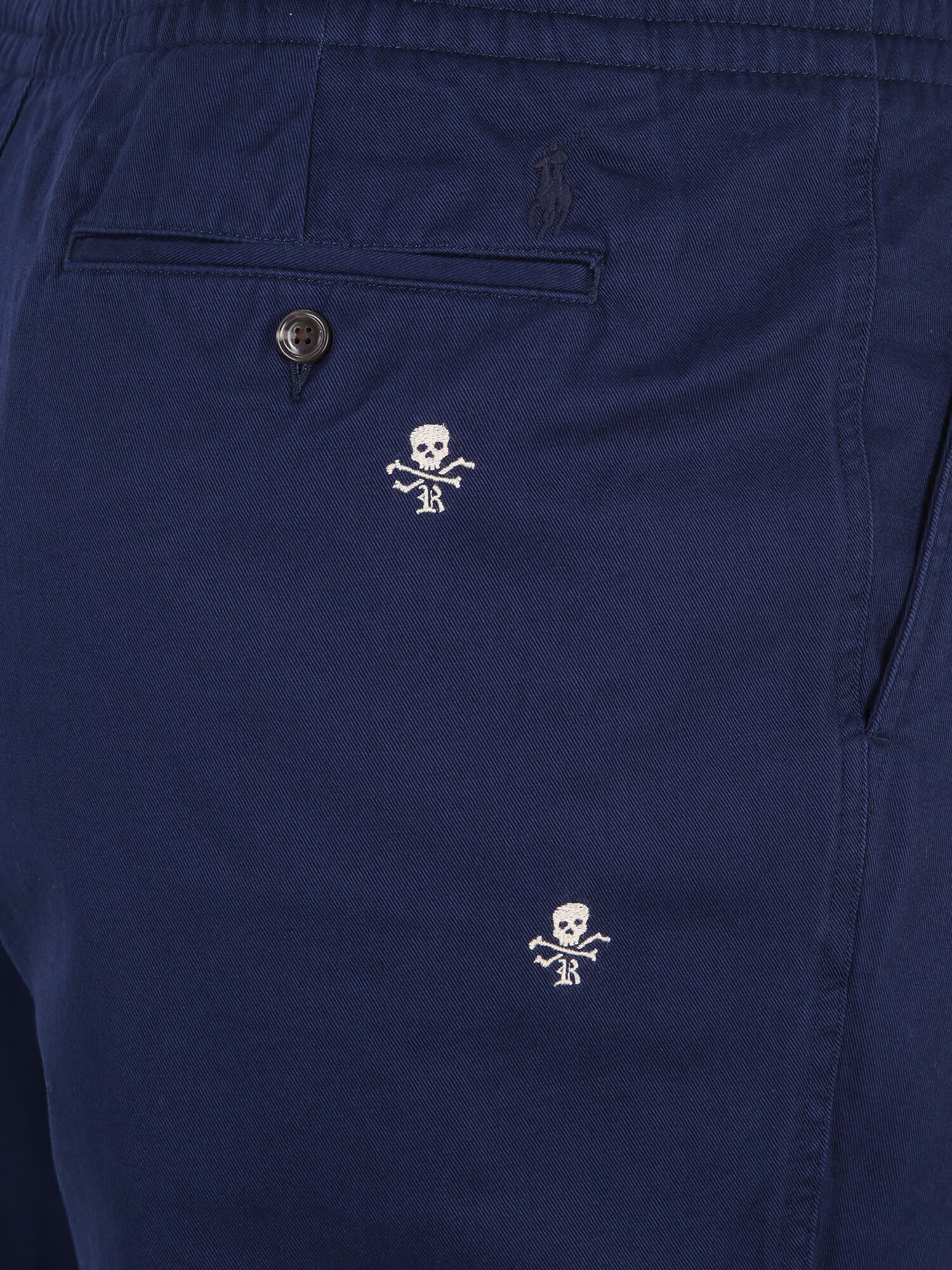 Polo Ralph Lauren Big & Tall Pantaloni bleumarin / alb - Pled.ro