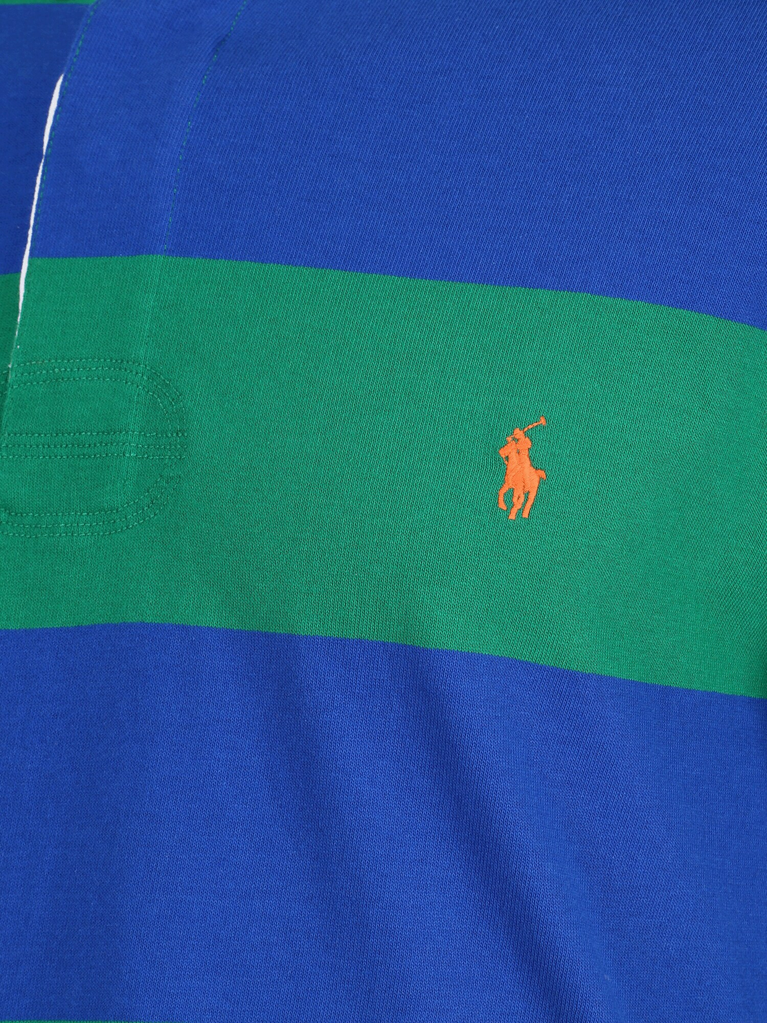 Polo Ralph Lauren Big & Tall Tricou albastru regal / verde / portocaliu - Pled.ro