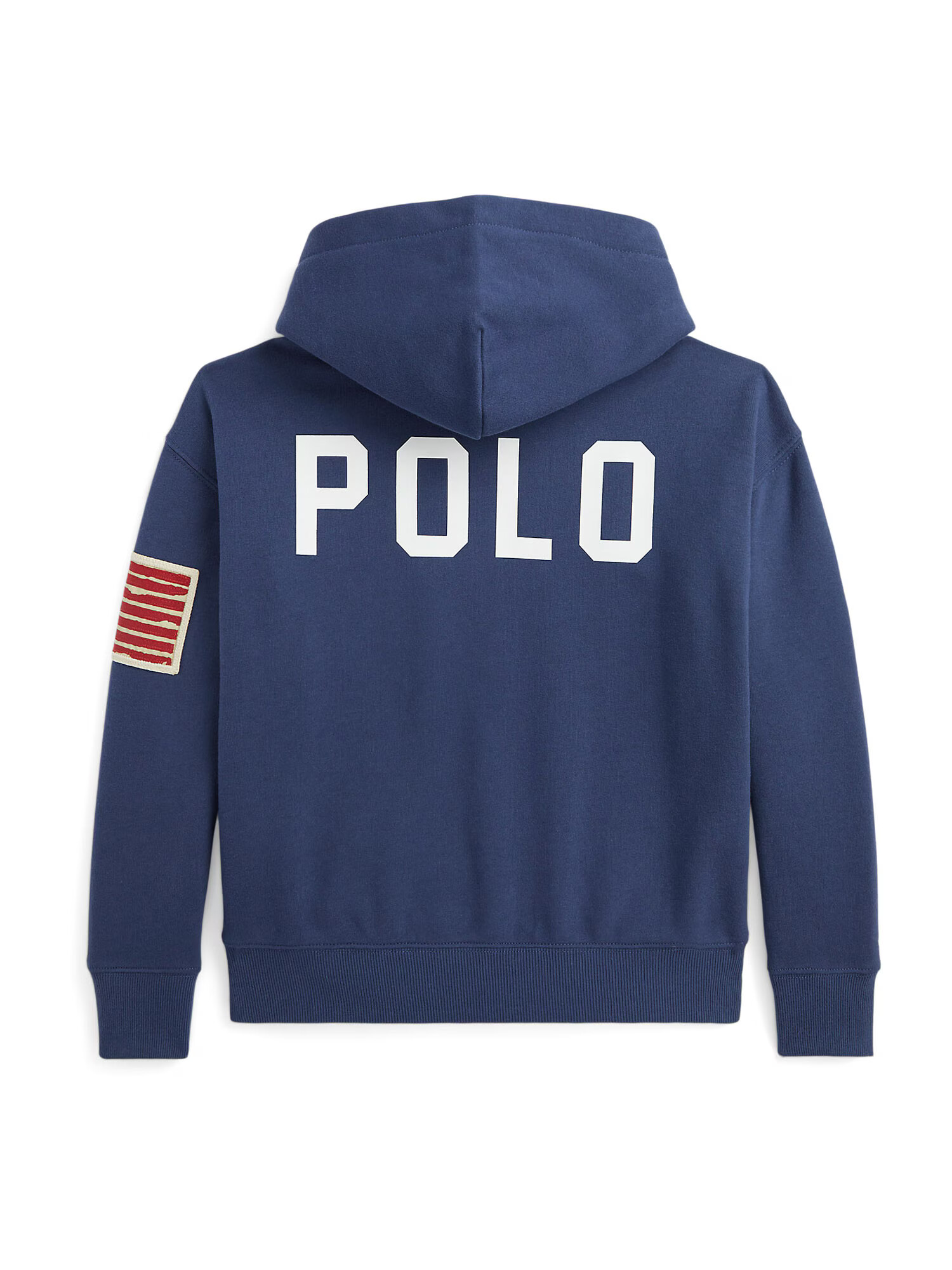 Polo Ralph Lauren Bluză de molton alb kitt / bleumarin / roșu / alb - Pled.ro