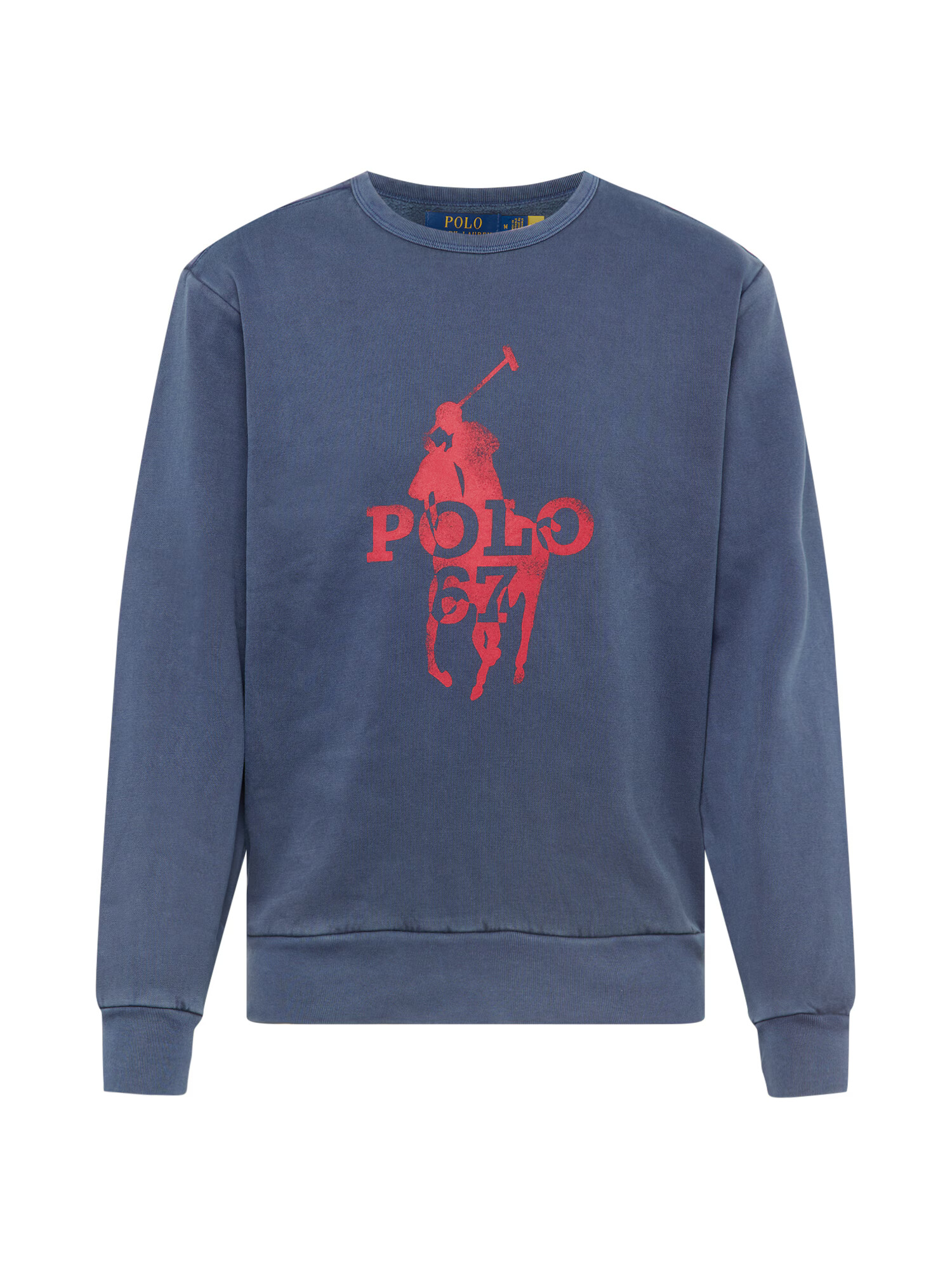 Polo Ralph Lauren Bluză de molton albastru / roșu - Pled.ro