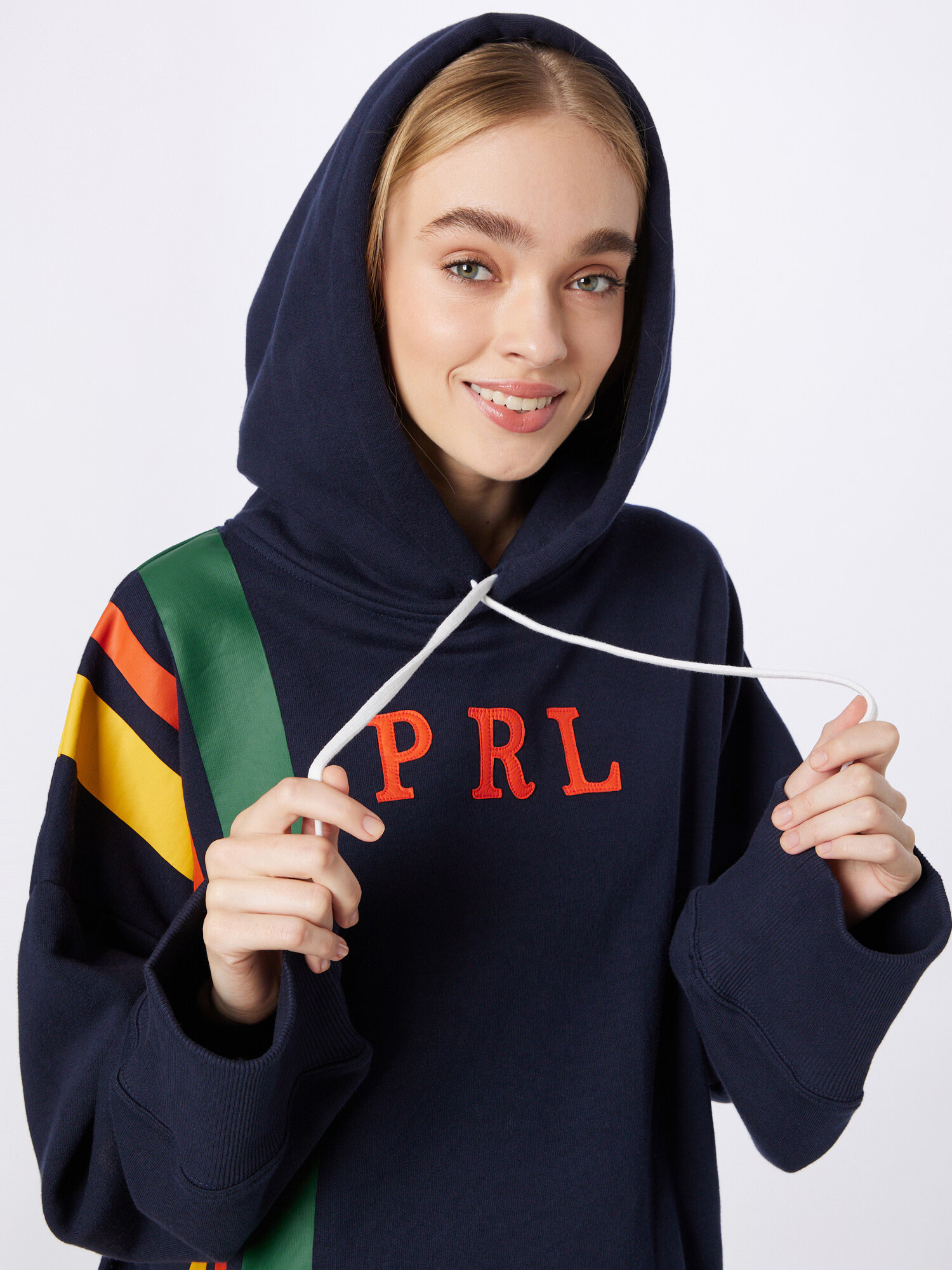 Polo Ralph Lauren Bluză de molton bleumarin / galben miere / verde închis / portocaliu închis - Pled.ro