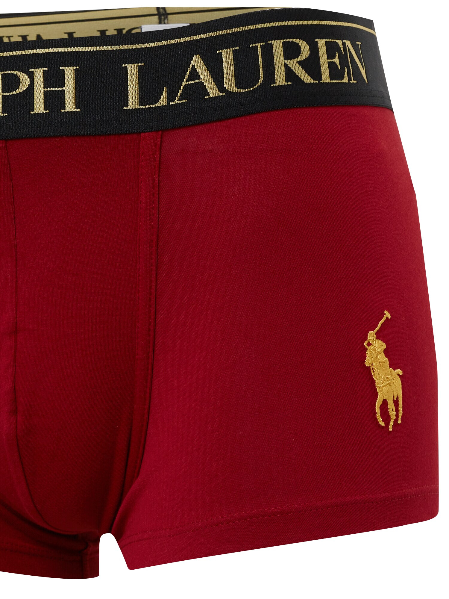 Polo Ralph Lauren Boxeri galben auriu / purpuriu / negru - Pled.ro