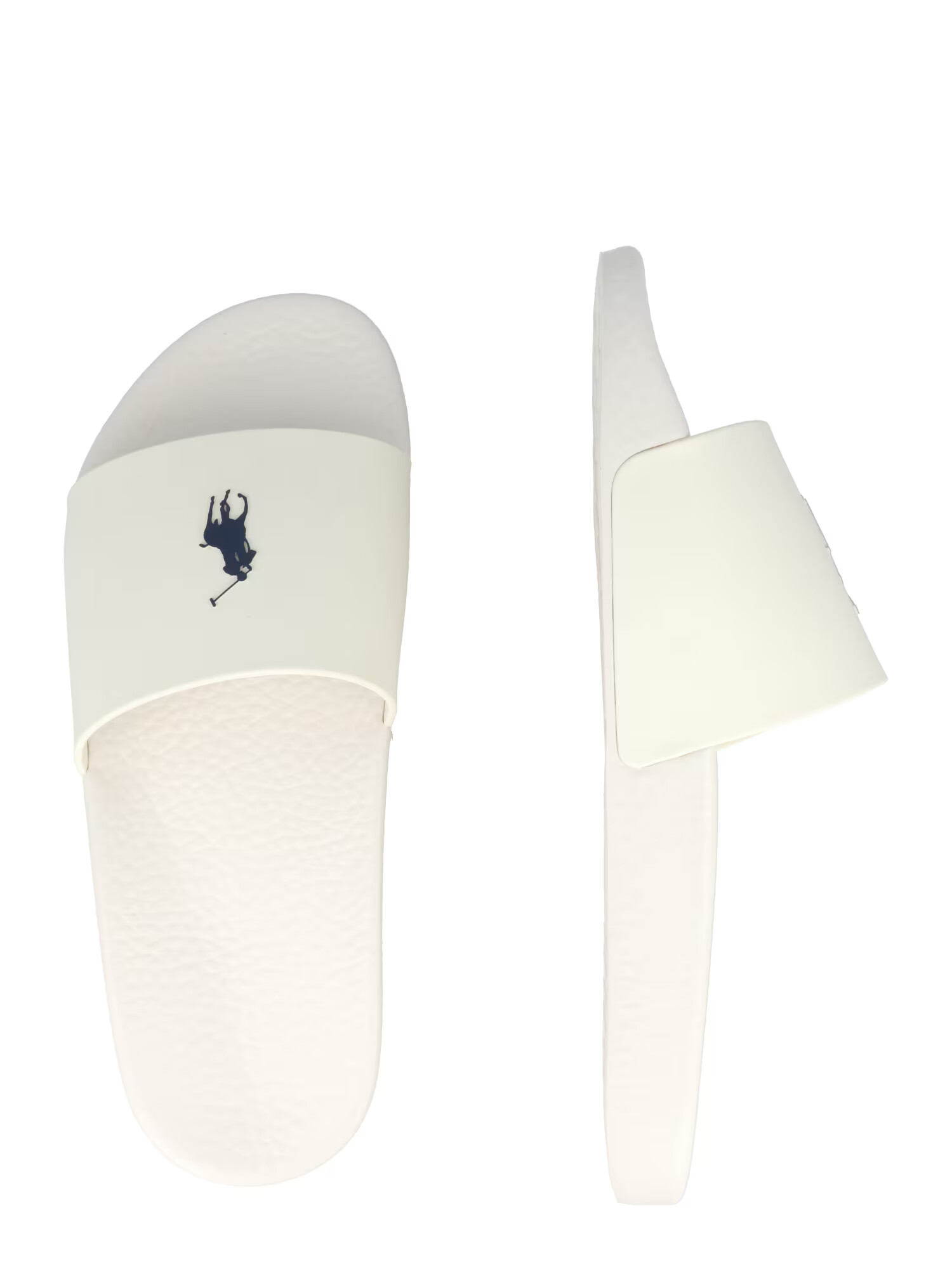 Polo Ralph Lauren Flip-flops albastru marin / alb - Pled.ro