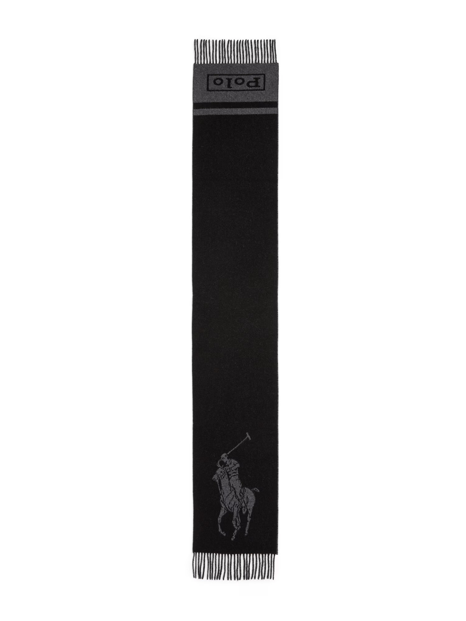 Polo Ralph Lauren Fular gri / negru - Pled.ro