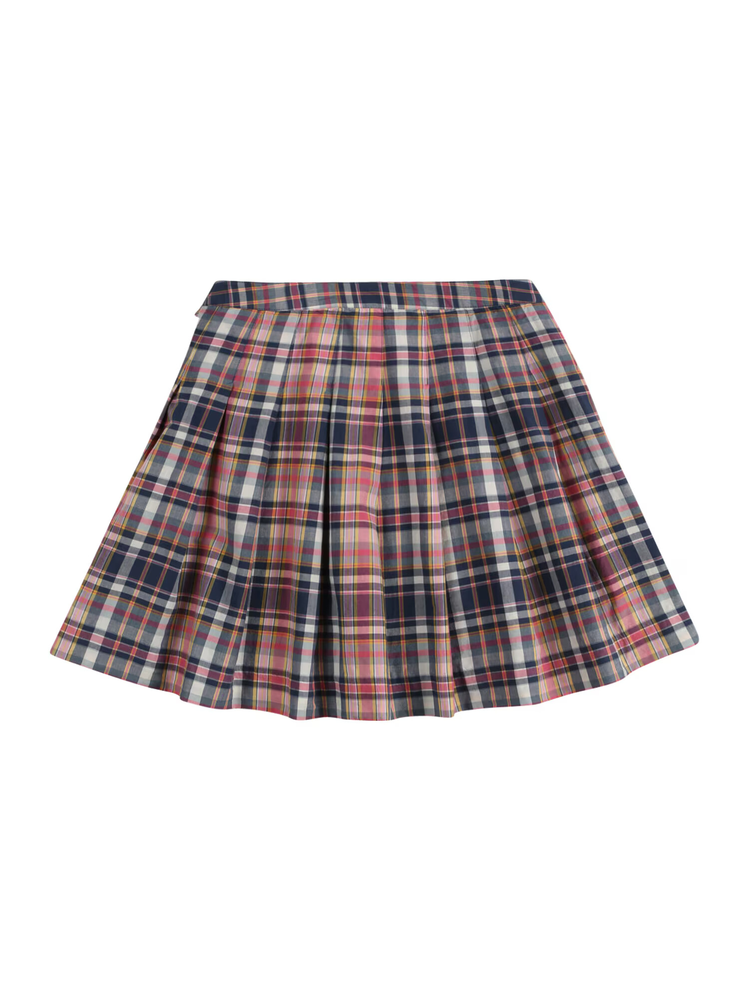 Polo Ralph Lauren Fustă 'KILT' albastru închis / galben / roz / alb - Pled.ro