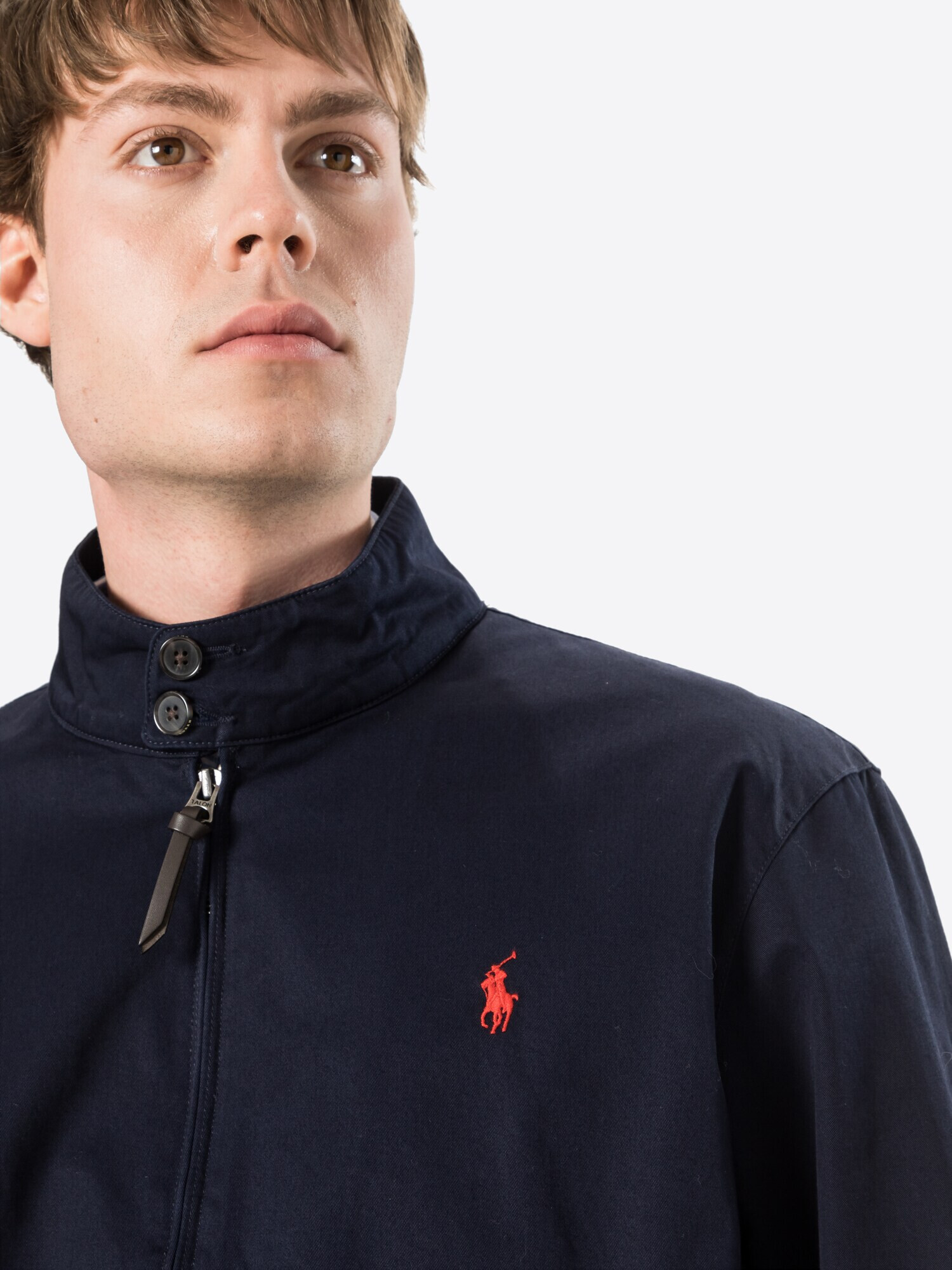 Polo Ralph Lauren Geacă de primăvară-toamnă bleumarin / roșu deschis - Pled.ro