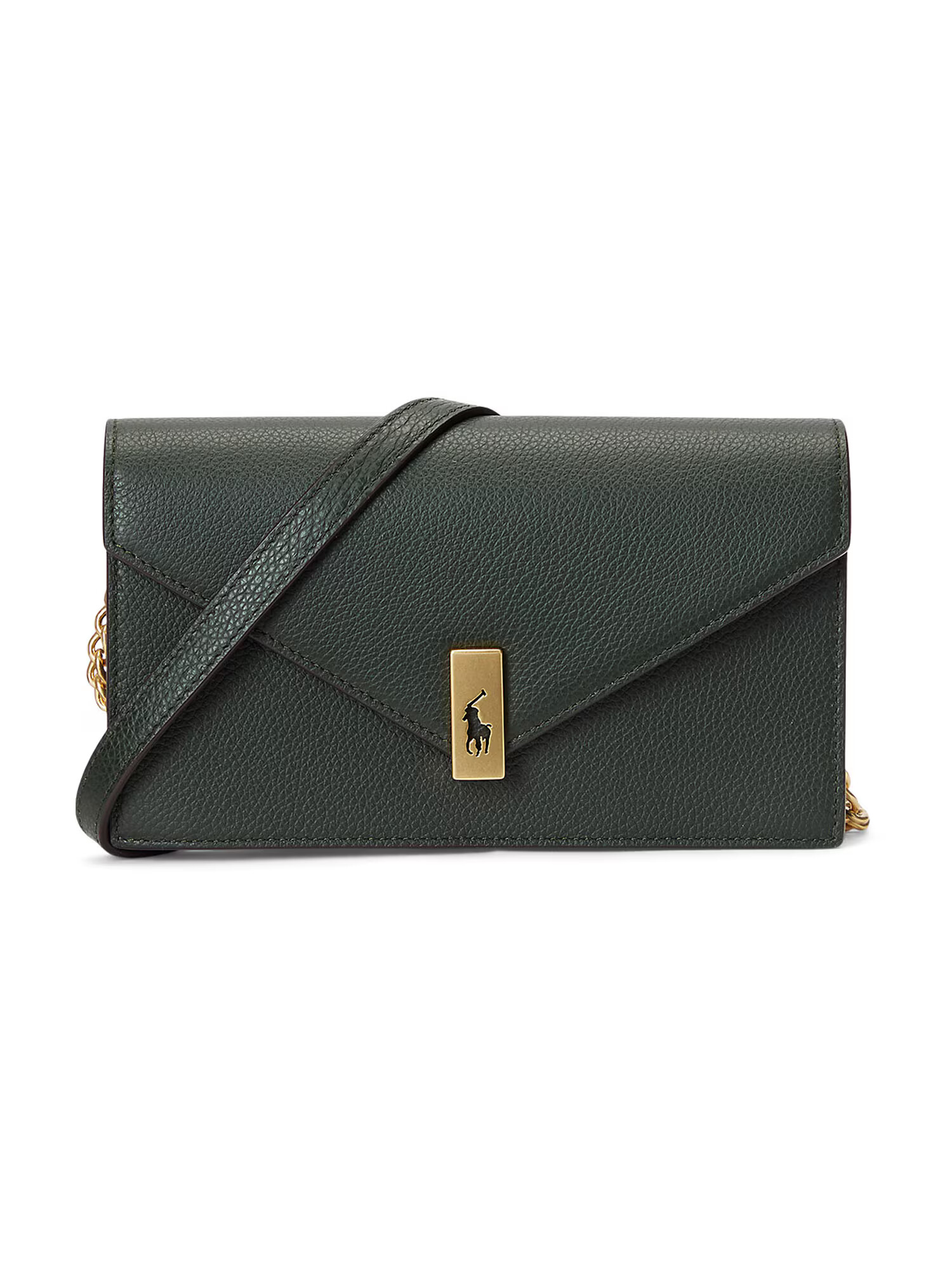 Polo Ralph Lauren Clutch auriu / verde - Pled.ro