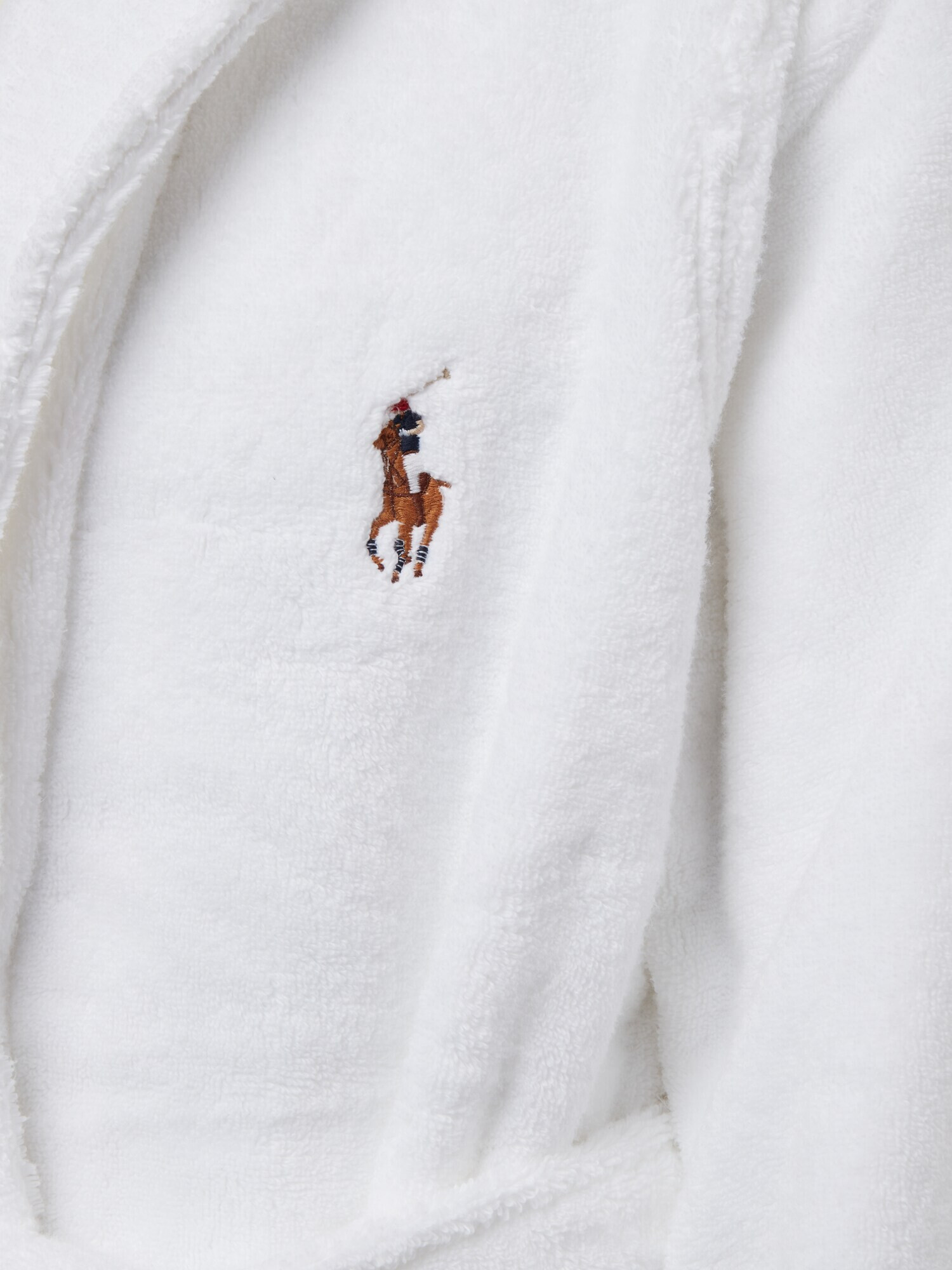 Polo Ralph Lauren Halat de baie scurt alb - Pled.ro