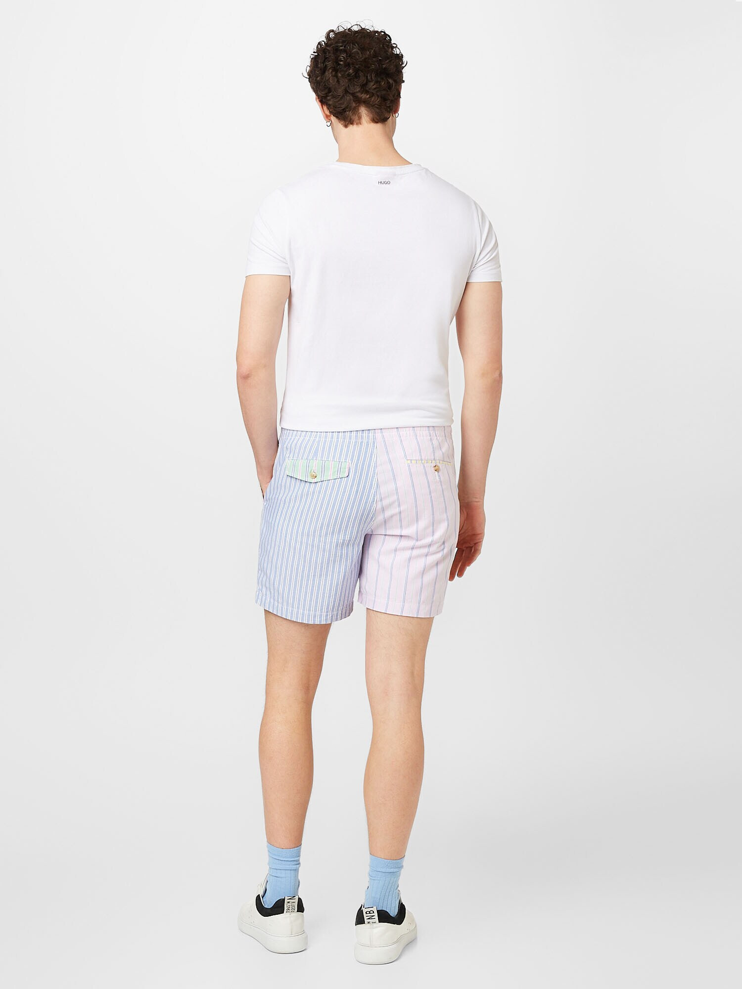 Polo Ralph Lauren Pantaloni albastru deschis / galben pastel / verde pastel / roz - Pled.ro