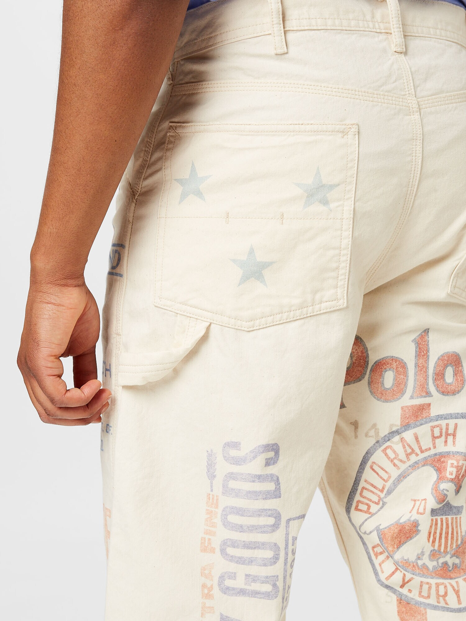 Polo Ralph Lauren Pantaloni bej deschis / albastru deschis / oliv / portocaliu - Pled.ro