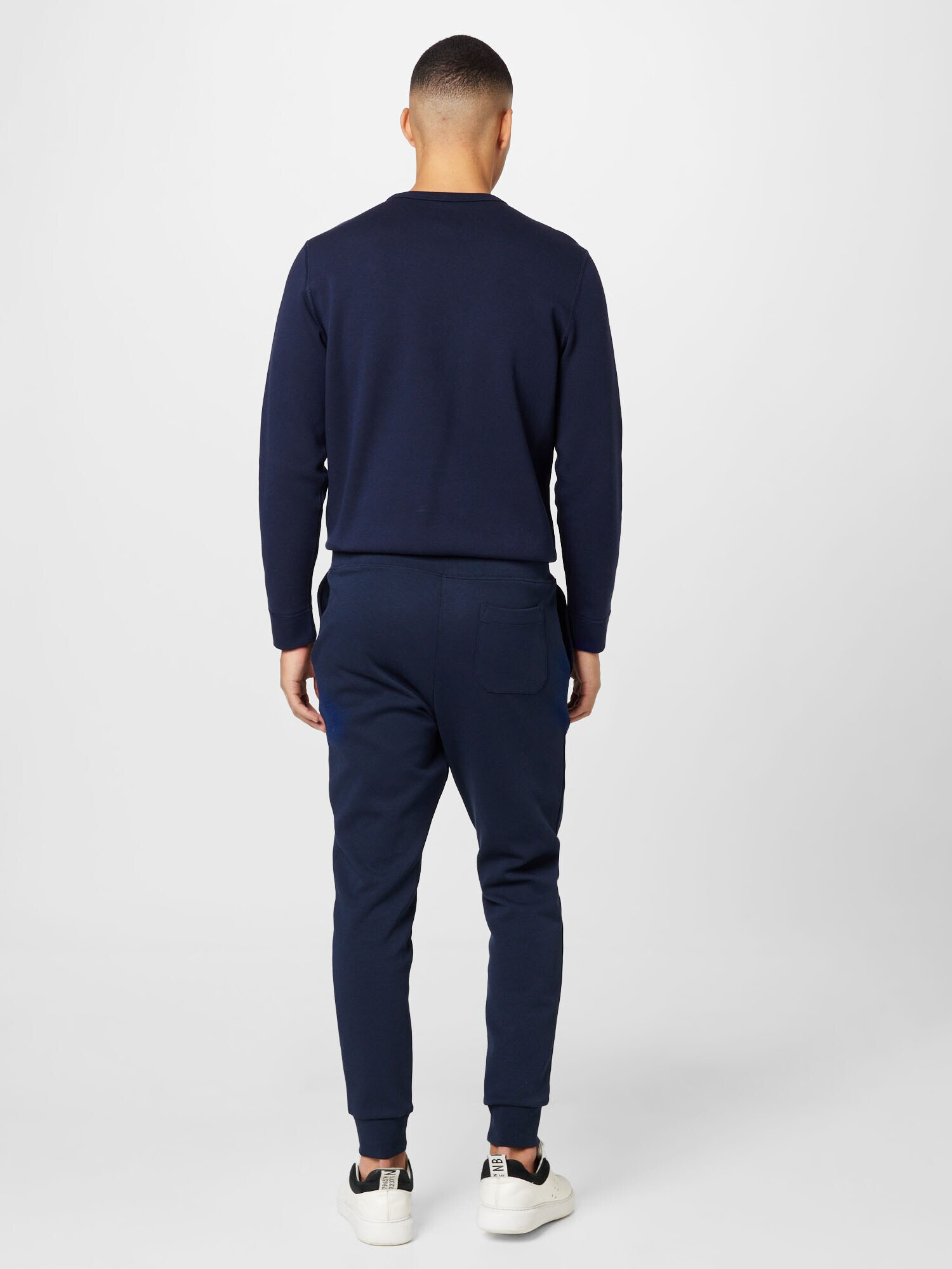 Polo Ralph Lauren Pantaloni bleumarin / alb - Pled.ro