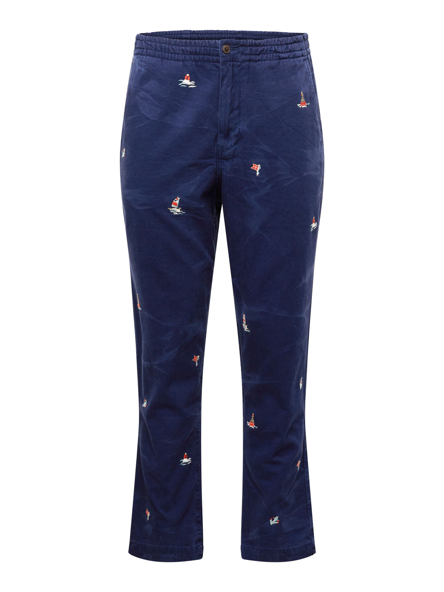 Polo Ralph Lauren Pantaloni bleumarin / albastru deschis / roșu / alb - Pled.ro