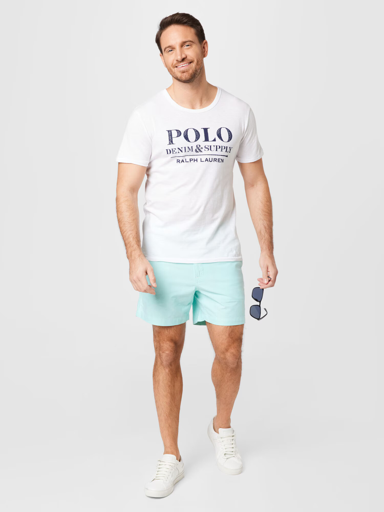 Polo Ralph Lauren Pantaloni maro / verde / verde mentă / roșu / alb - Pled.ro