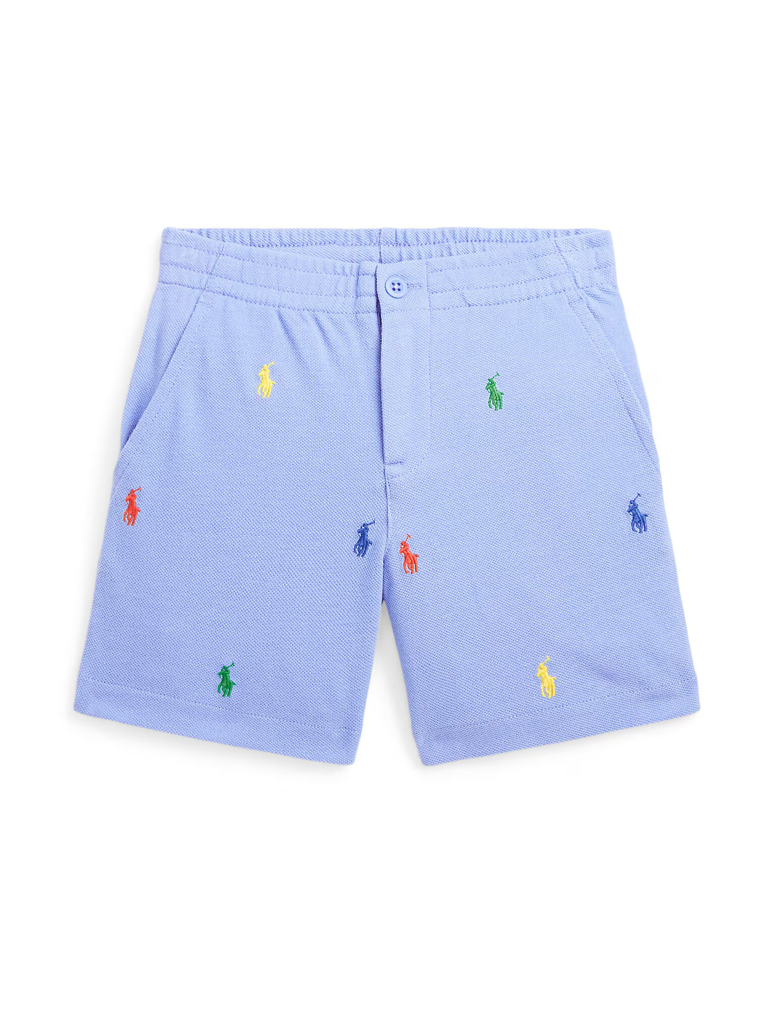 Polo Ralph Lauren Pantaloni 'PREPSTER' albastru gențiană / albastru deschis / galben / roșu intens - Pled.ro