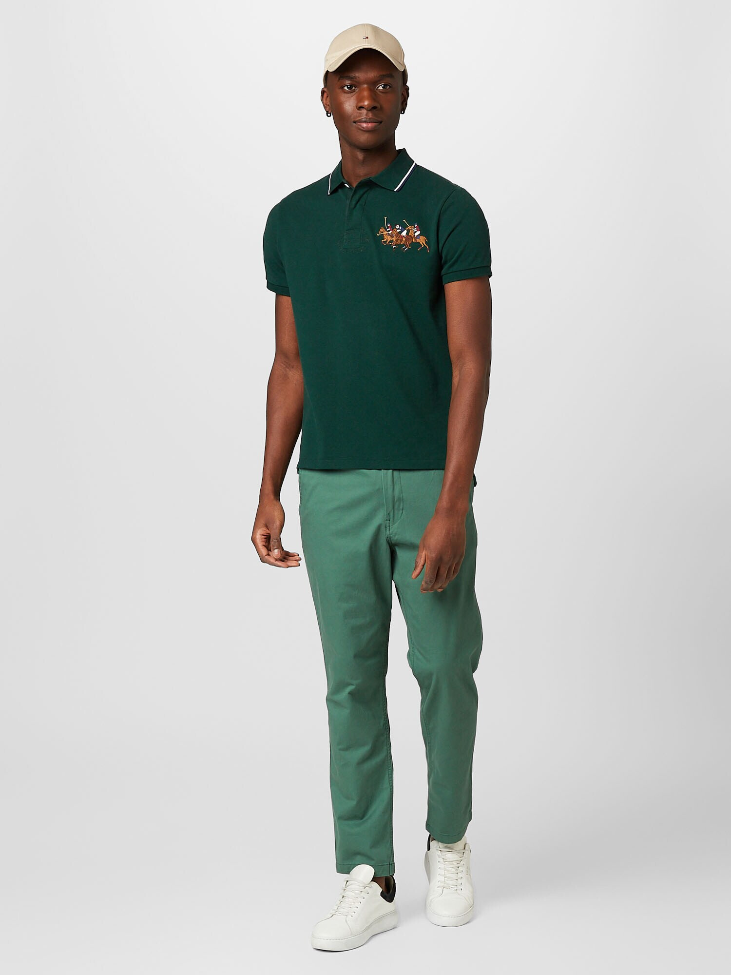 Polo Ralph Lauren Pantaloni 'PREPSTER' verde închis - Pled.ro