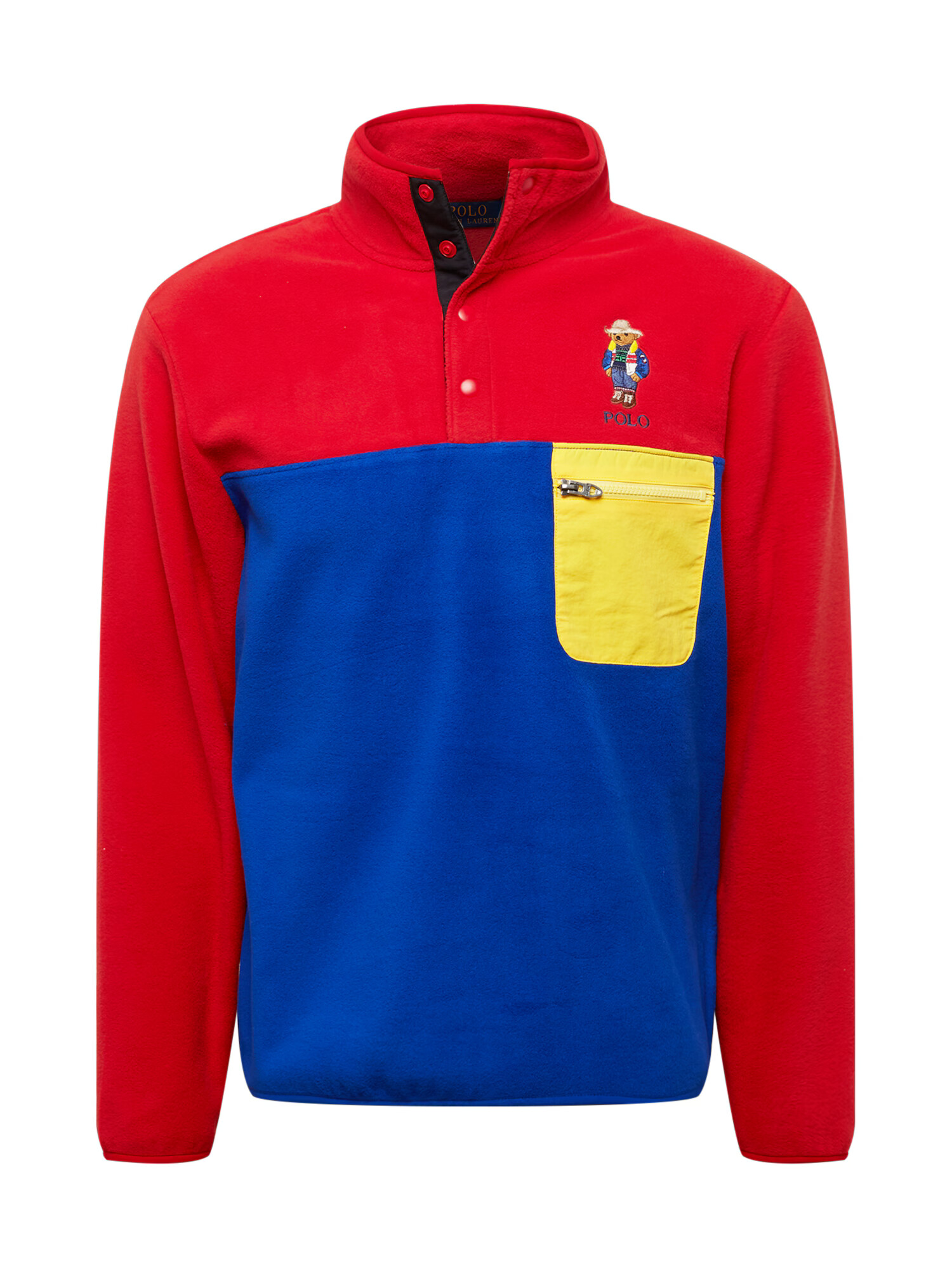 Polo Ralph Lauren Pulover albastru / galben / roșu - Pled.ro