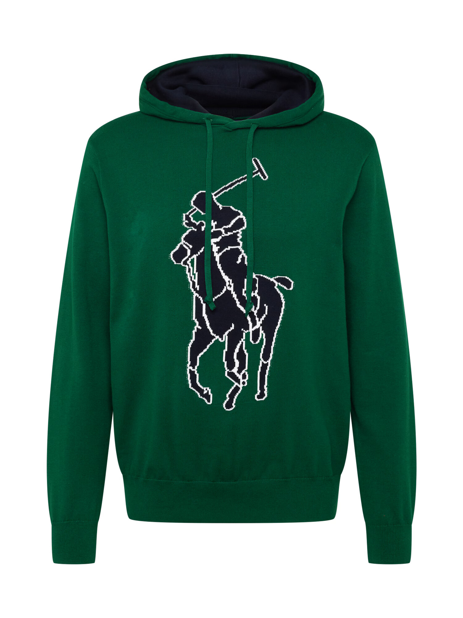 Polo Ralph Lauren Pulover albastru închis / verde / alb - Pled.ro