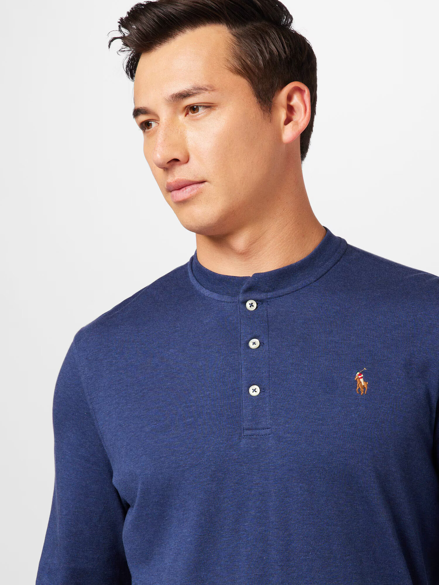 Polo Ralph Lauren Pulover bleumarin / maro coniac / roșu / alb - Pled.ro