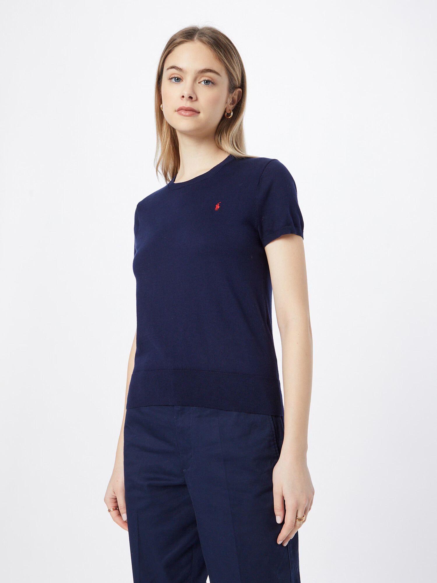 Polo Ralph Lauren Pulover bleumarin / roșu - Pled.ro