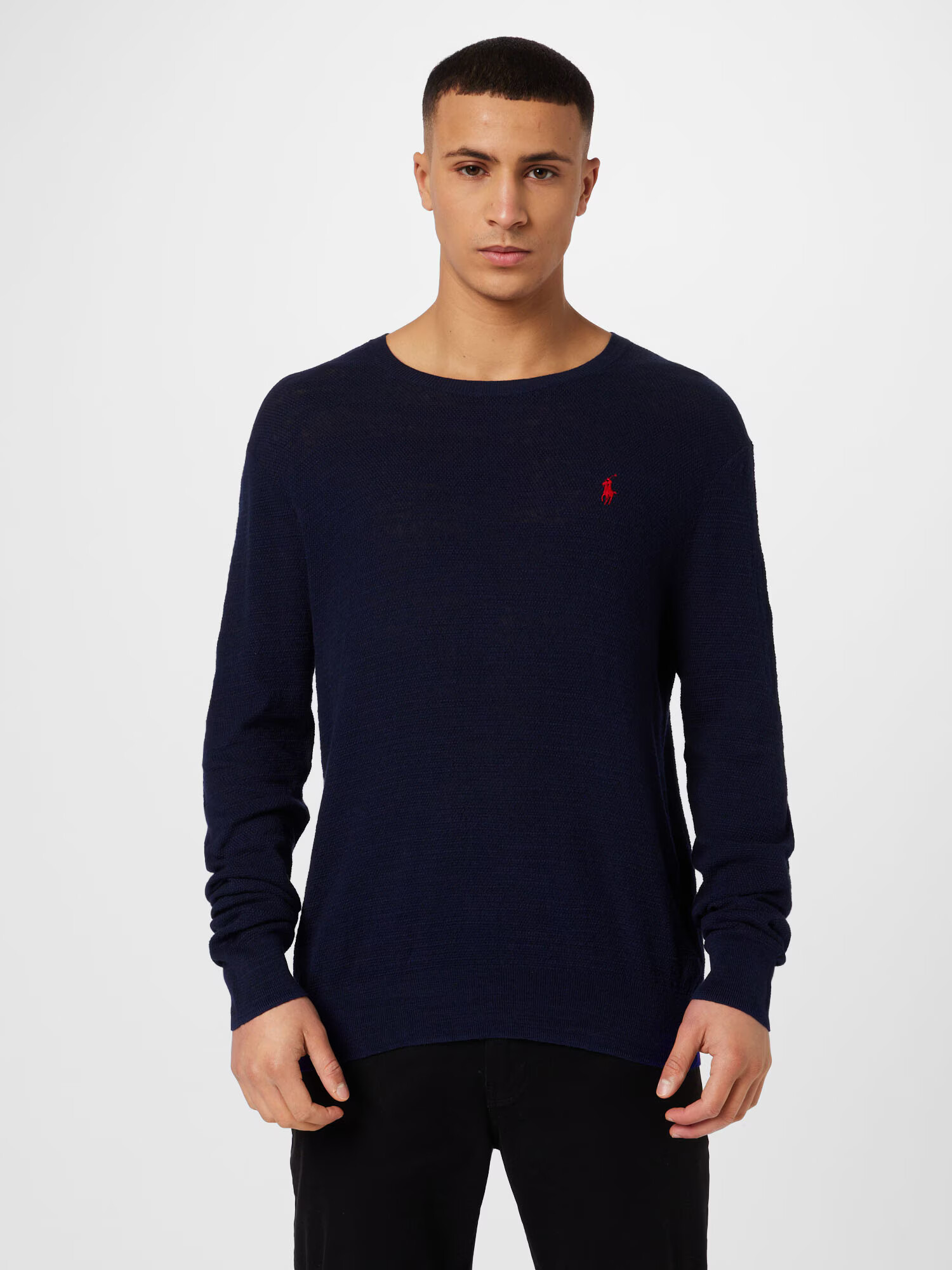 Polo Ralph Lauren Pulover bleumarin / roșu - Pled.ro