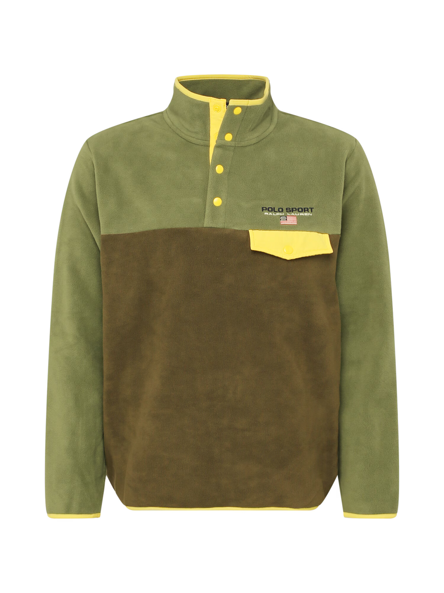 Polo Ralph Lauren Pulover galben / verde / oliv - Pled.ro