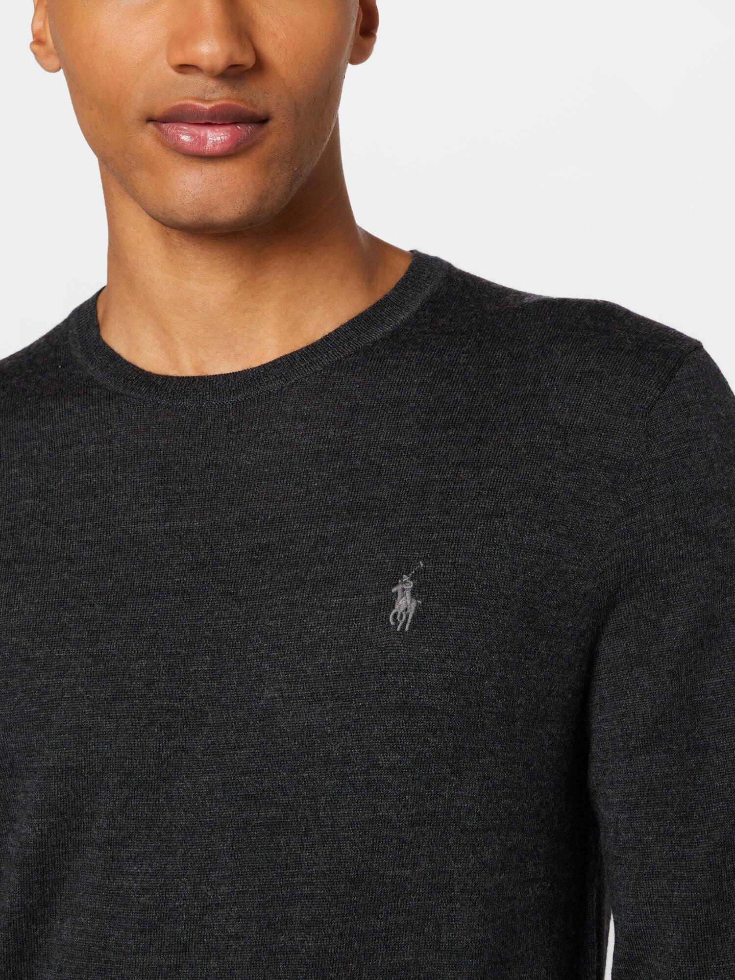 Polo Ralph Lauren Pulover gri închis - Pled.ro