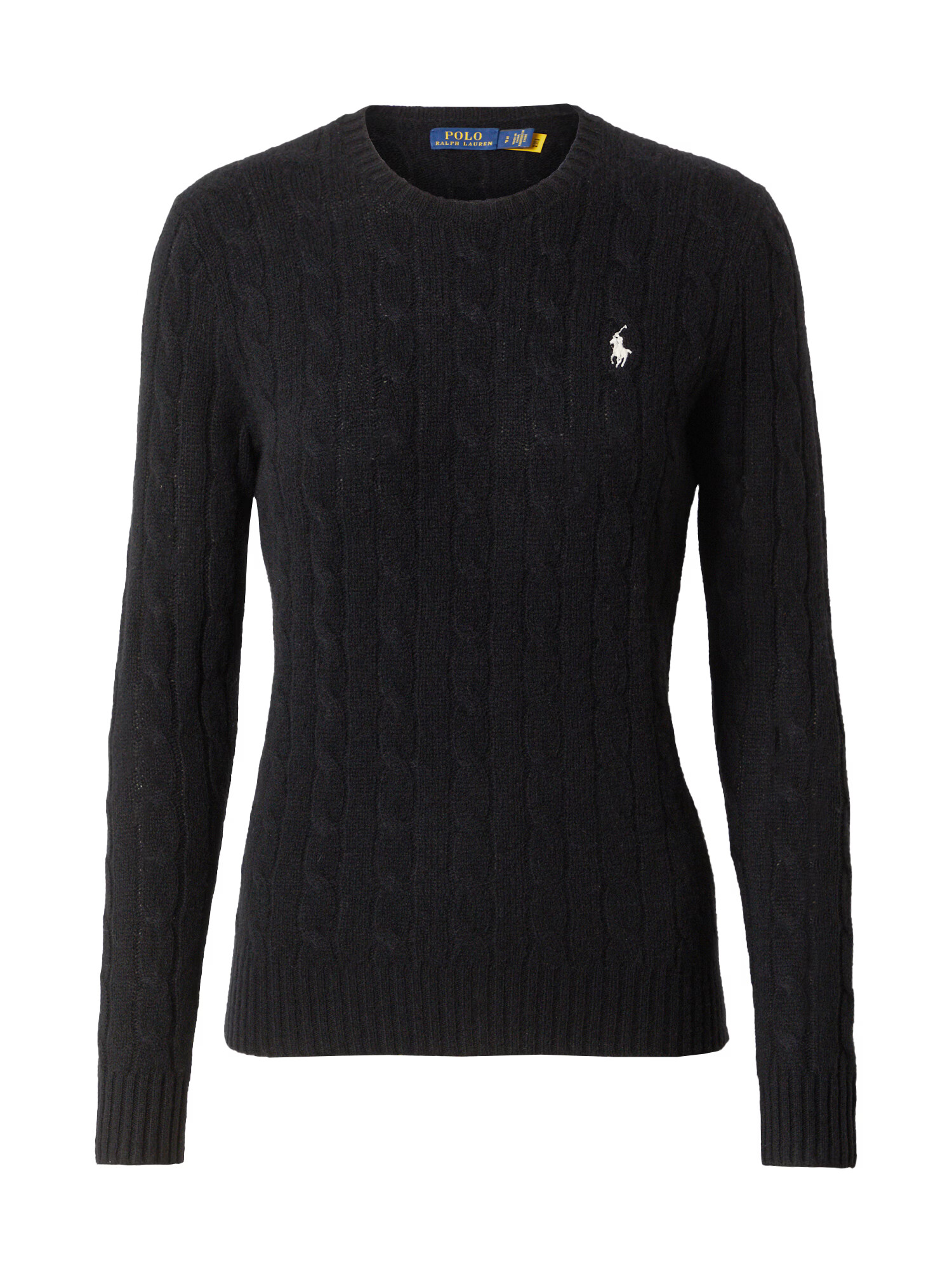 Polo Ralph Lauren Pulover 'Julianna' negru / alb - Pled.ro