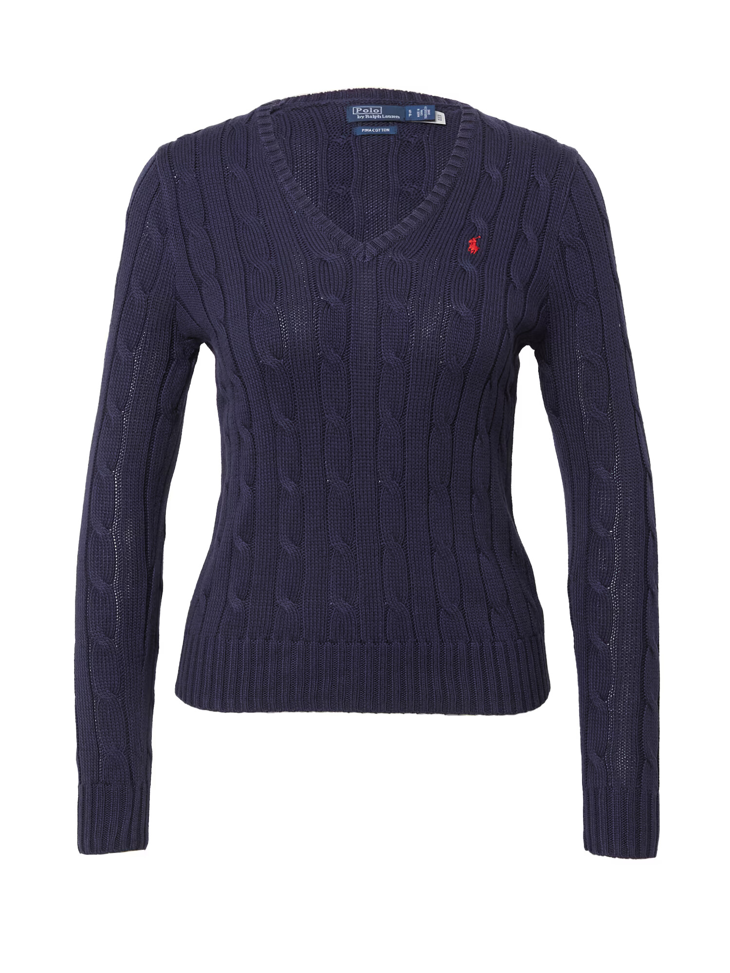 Polo Ralph Lauren Pulover 'KIMBERLY' bleumarin / roșu - Pled.ro