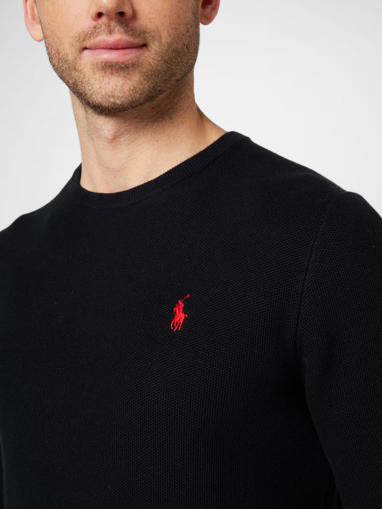 Polo Ralph Lauren Pulover roșu / negru - Pled.ro