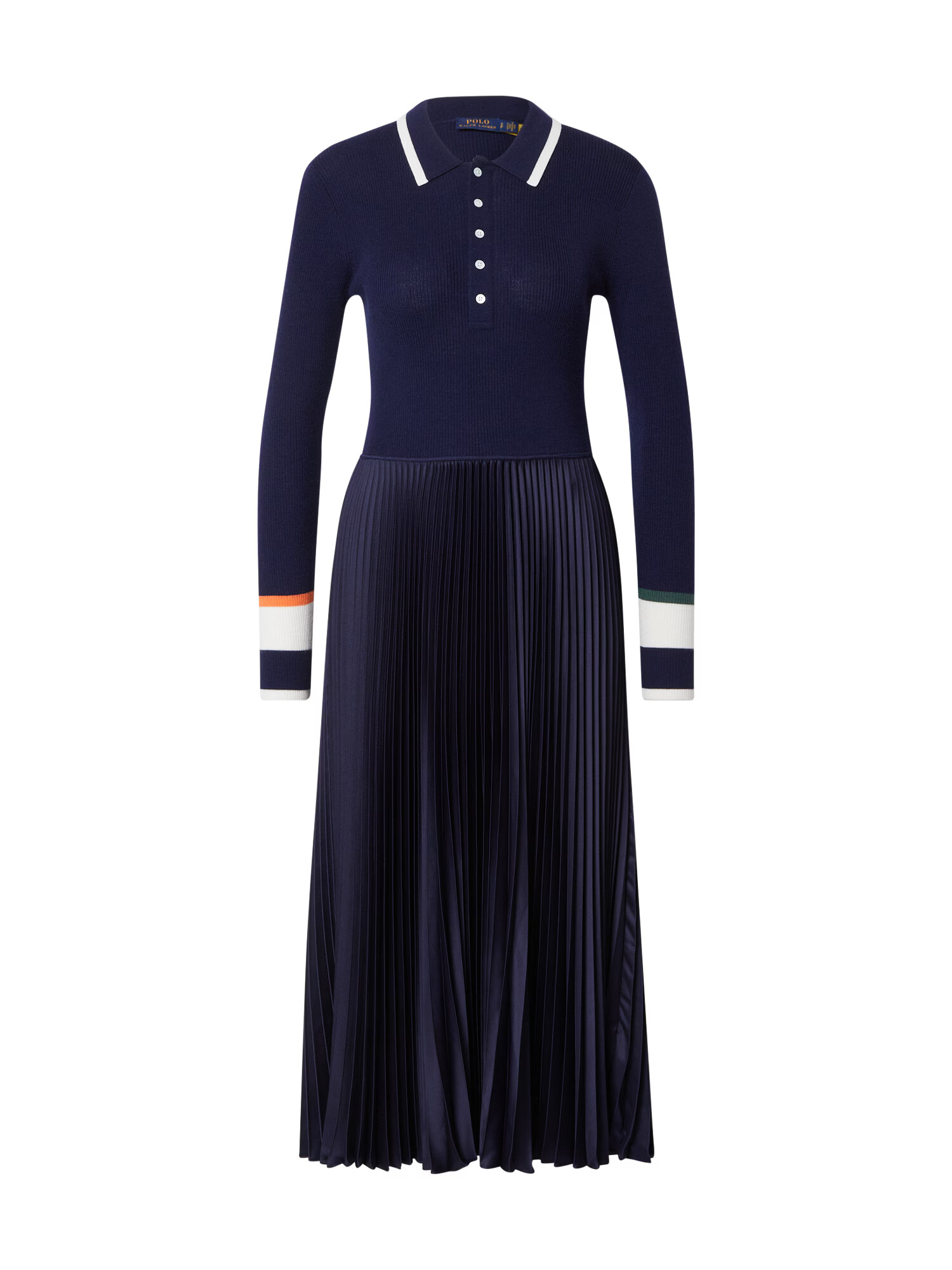 Polo Ralph Lauren Rochie bleumarin / portocaliu deschis / alb - Pled.ro