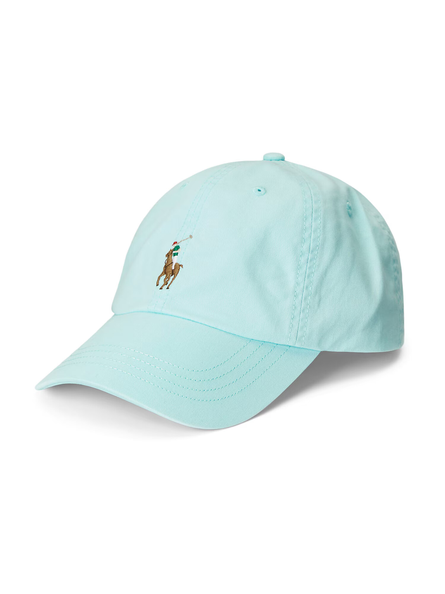 Polo Ralph Lauren Șapcă bleumarin / albastru aqua / maro / alb - Pled.ro