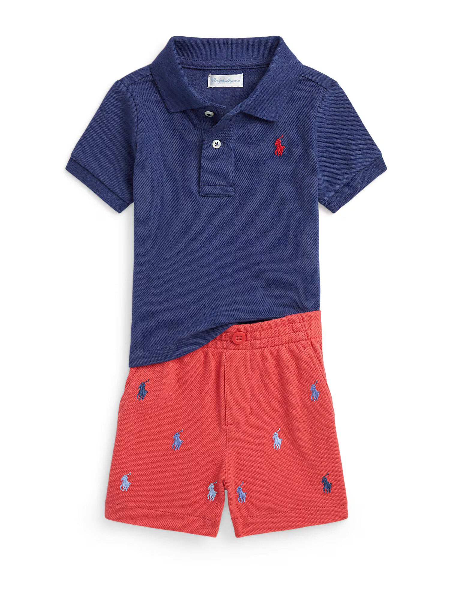 Polo Ralph Lauren Set bleumarin / albastru deschis / roșu - Pled.ro