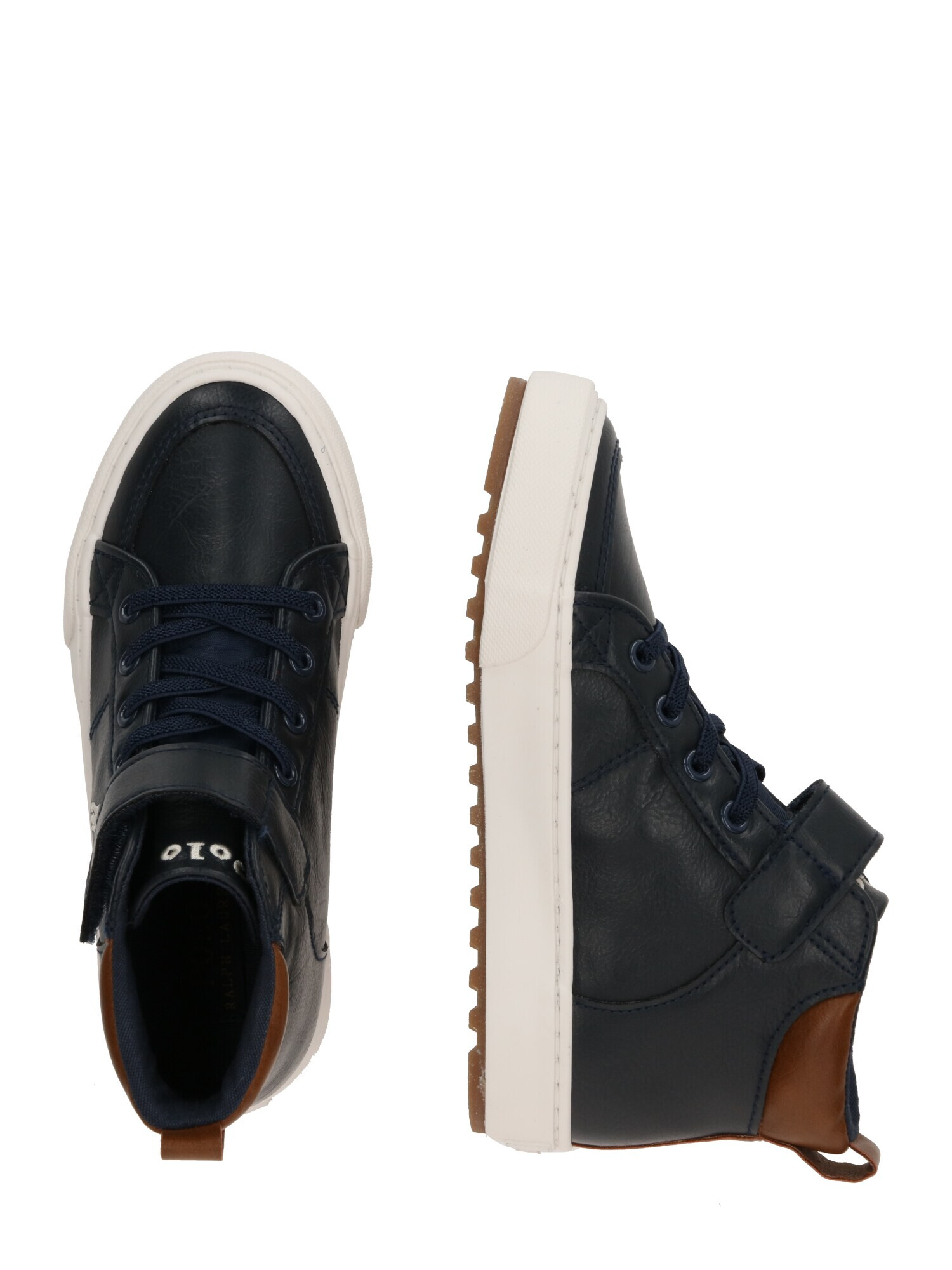 Polo Ralph Lauren Sneaker 'JAXSON' bleumarin / alb - Pled.ro