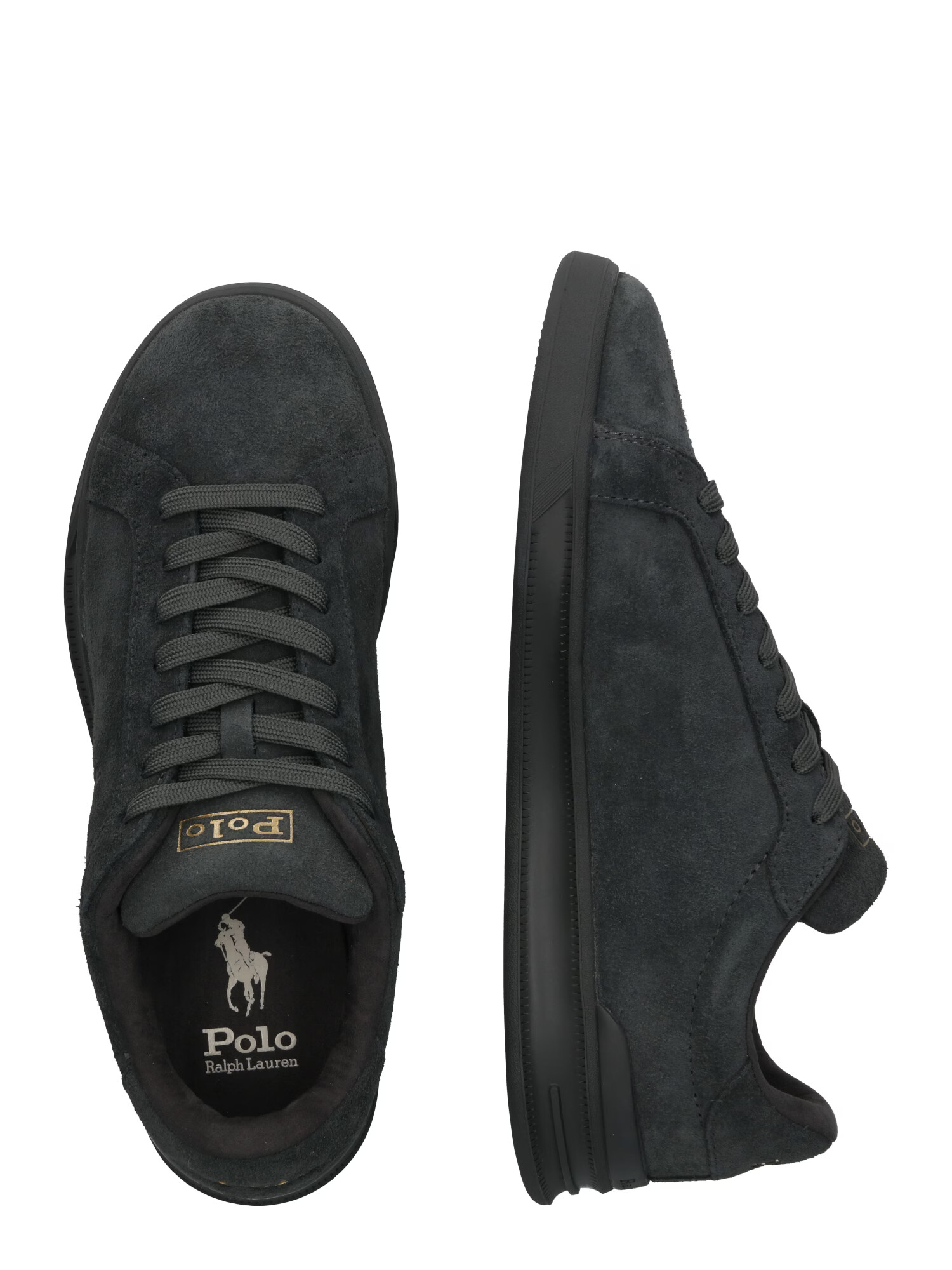 Polo Ralph Lauren Sneaker low auriu / gri metalic - Pled.ro