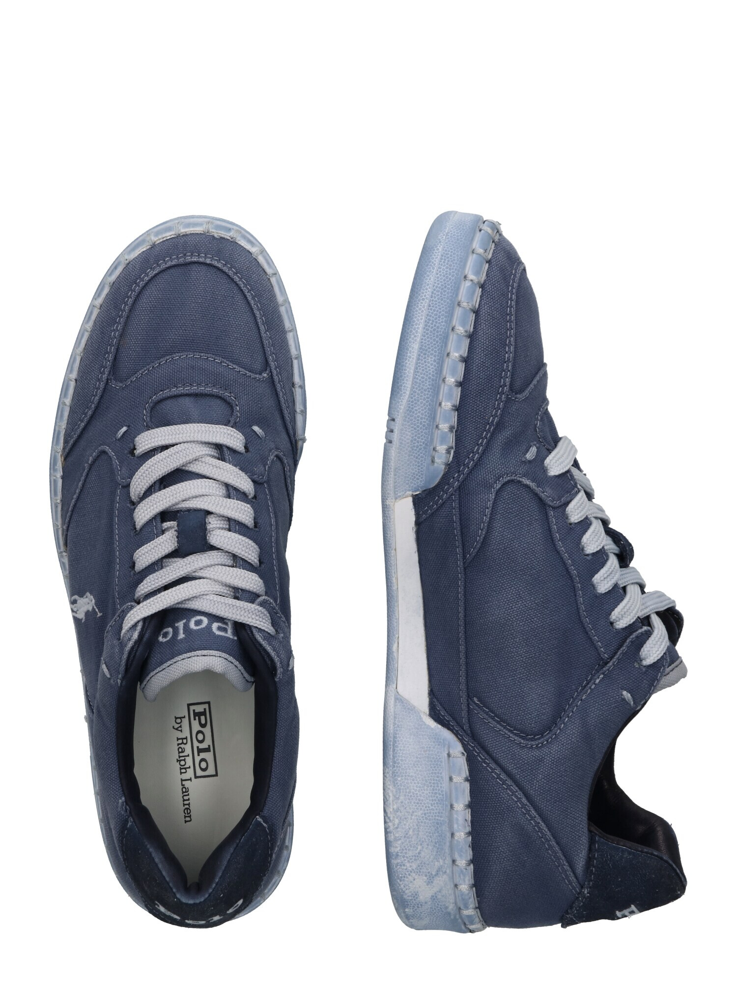 Polo Ralph Lauren Sneaker low bleumarin / albastru fumuriu / albastru denim - Pled.ro