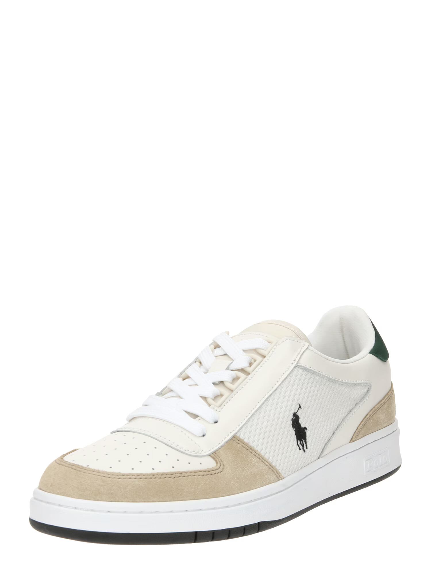 Polo Ralph Lauren Sneaker low fildeş / bej închis / verde închis / negru - Pled.ro