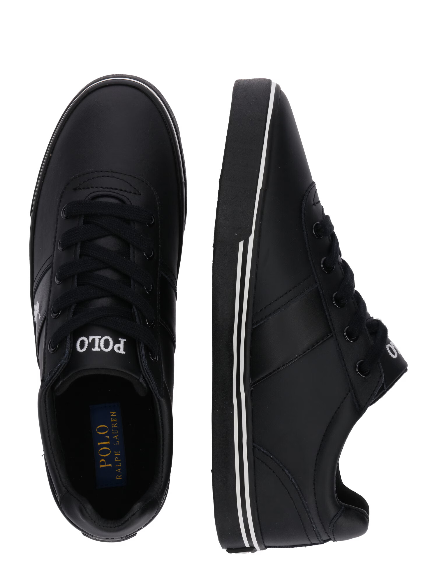 Polo Ralph Lauren Sneaker low 'HANFORD' negru - Pled.ro