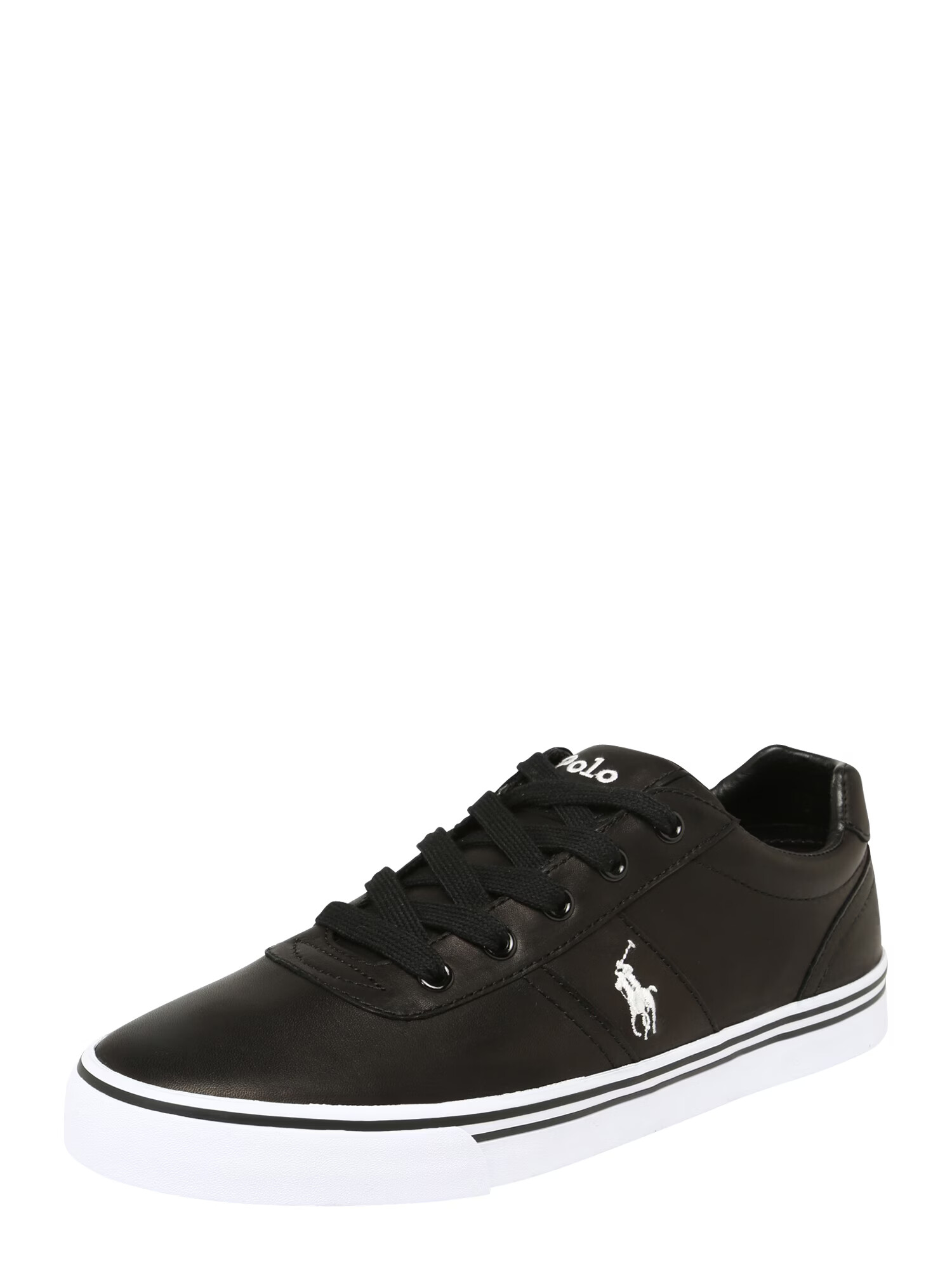 Polo Ralph Lauren Sneaker low 'HANFORD' negru / alb - Pled.ro