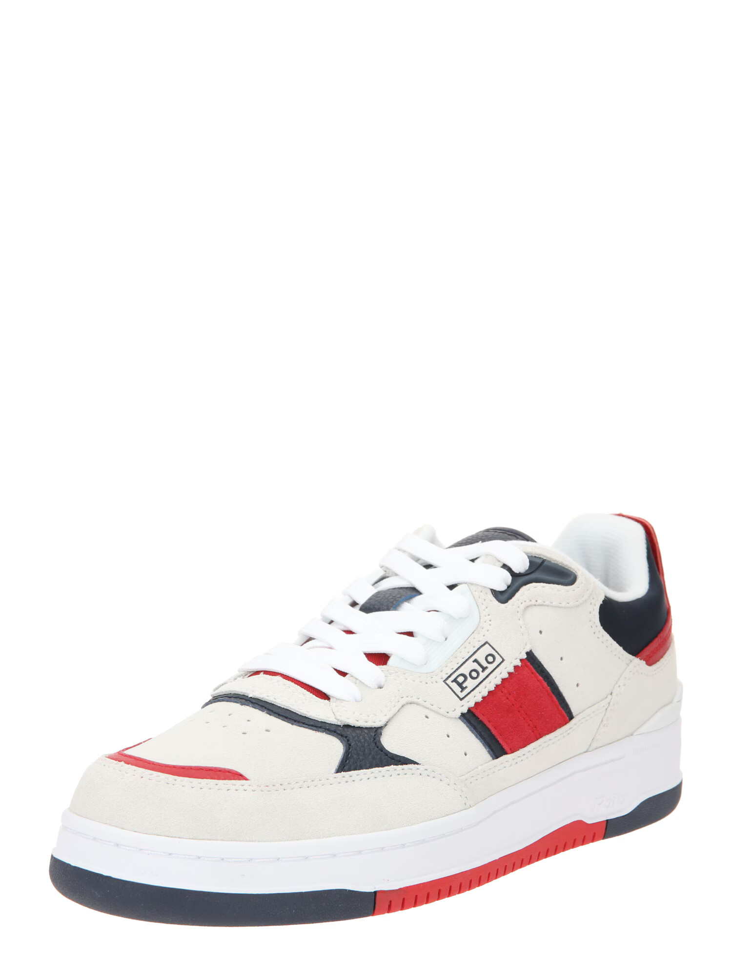 Polo Ralph Lauren Sneaker low 'MASTERS' bleumarin / roșu / alb lână - Pled.ro