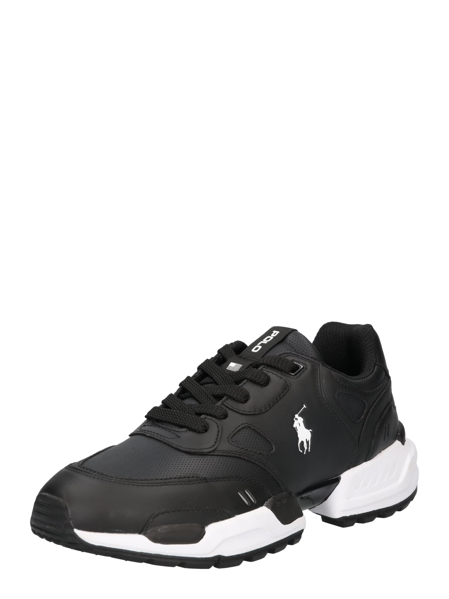 Polo Ralph Lauren Sneaker low negru / alb - Pled.ro