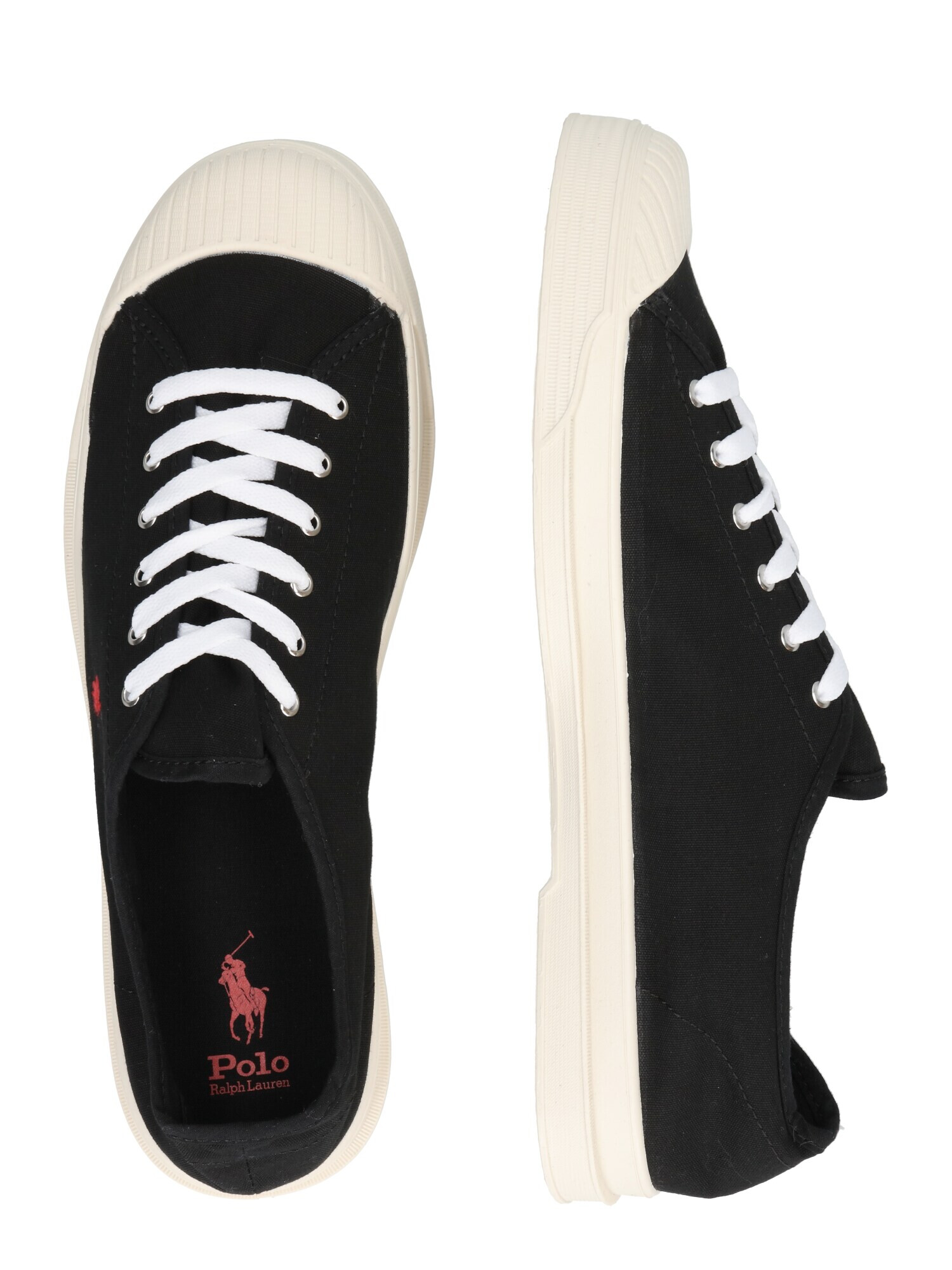 Polo Ralph Lauren Sneaker low roșu / negru - Pled.ro